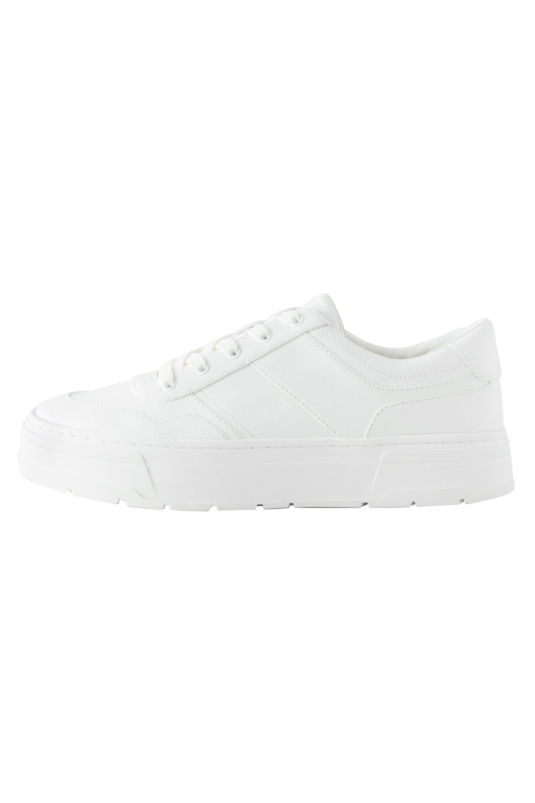 Next Signature Leder-Schnürsneaker mit Profilsohle Sneaker günstig online kaufen