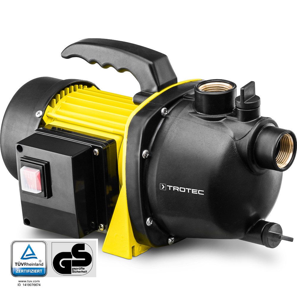 TROTEC Gartenpumpe TGP 1000 E