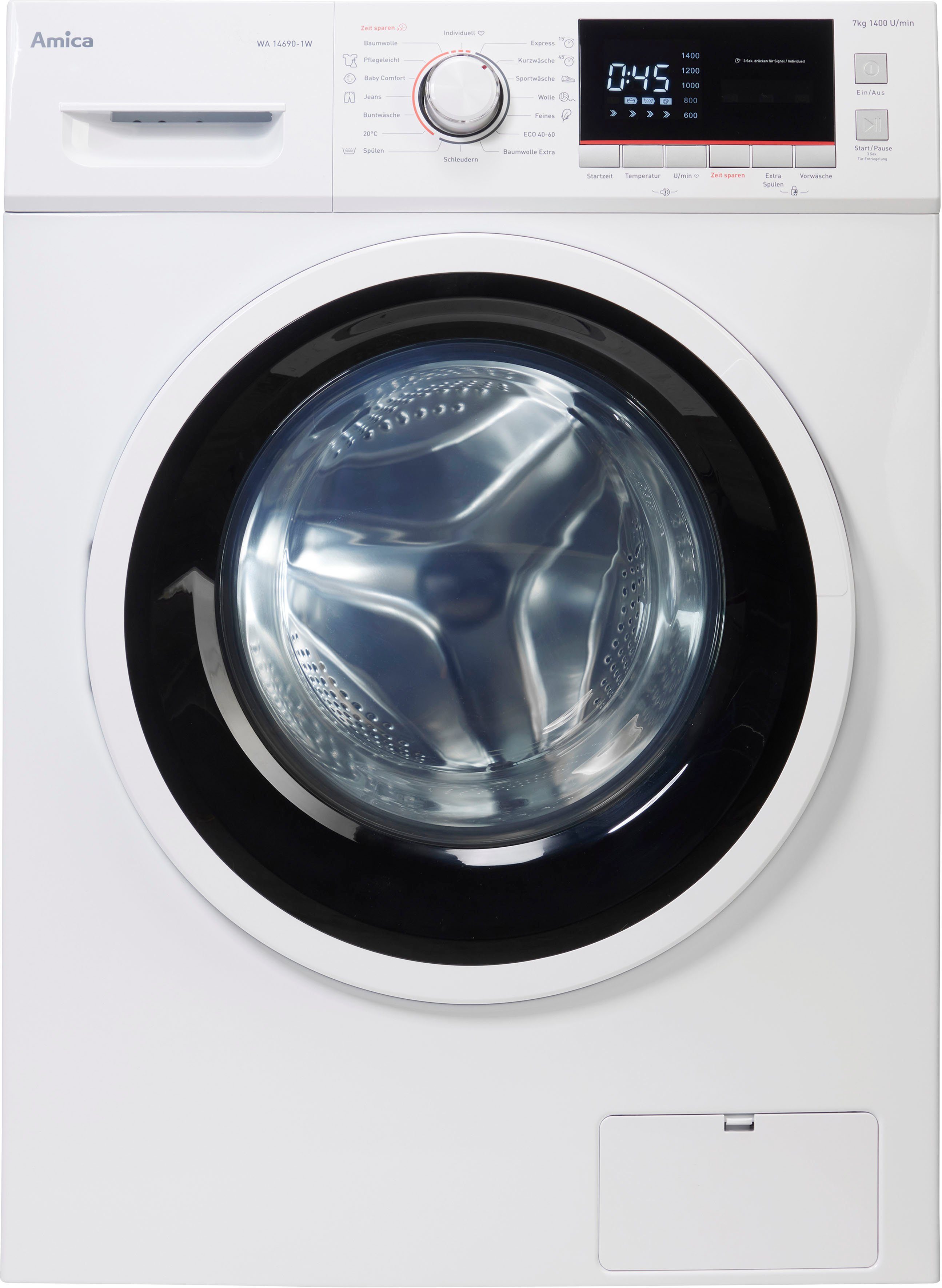 Amica kg, WA U/min 1400 Waschmaschine 7 14690-1 W,
