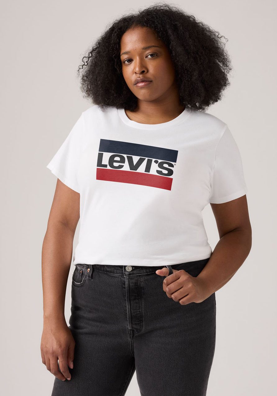 Levi's® Plus T-Shirt LSE_ PL PERFECT TEE mit Logo Print