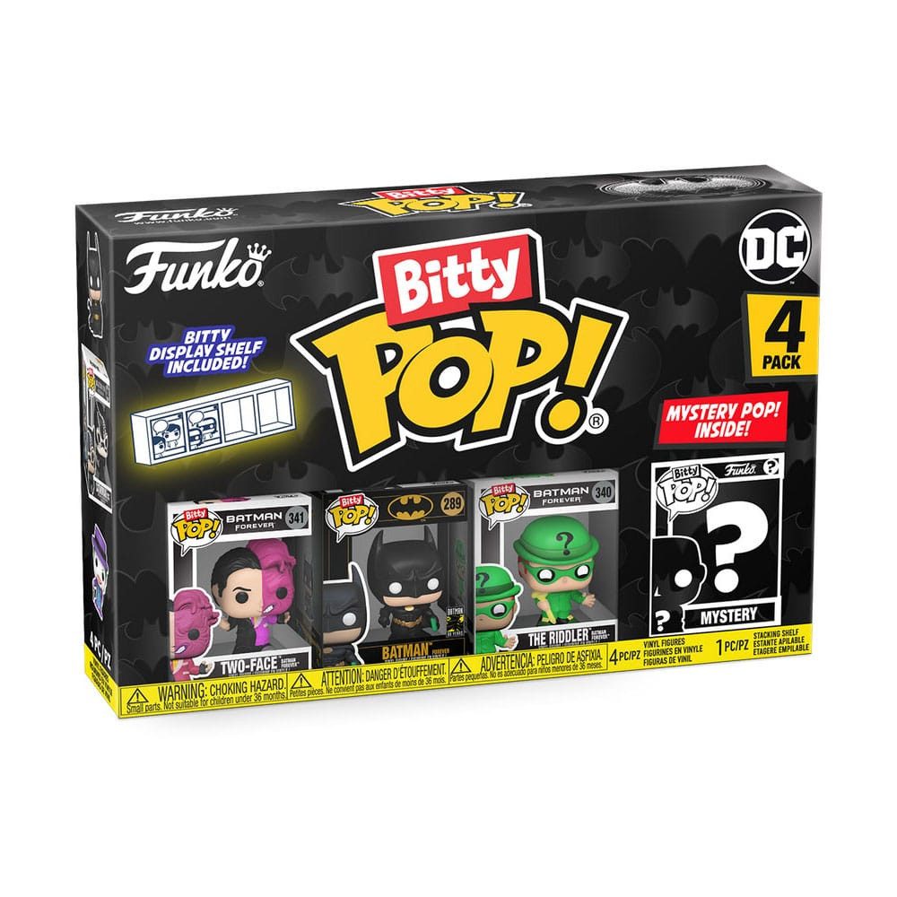 Funko Merchandise-Figur Batman 85th Anniversary Bitty POP! 4er-Pack Two Face 2,5 cm #81130