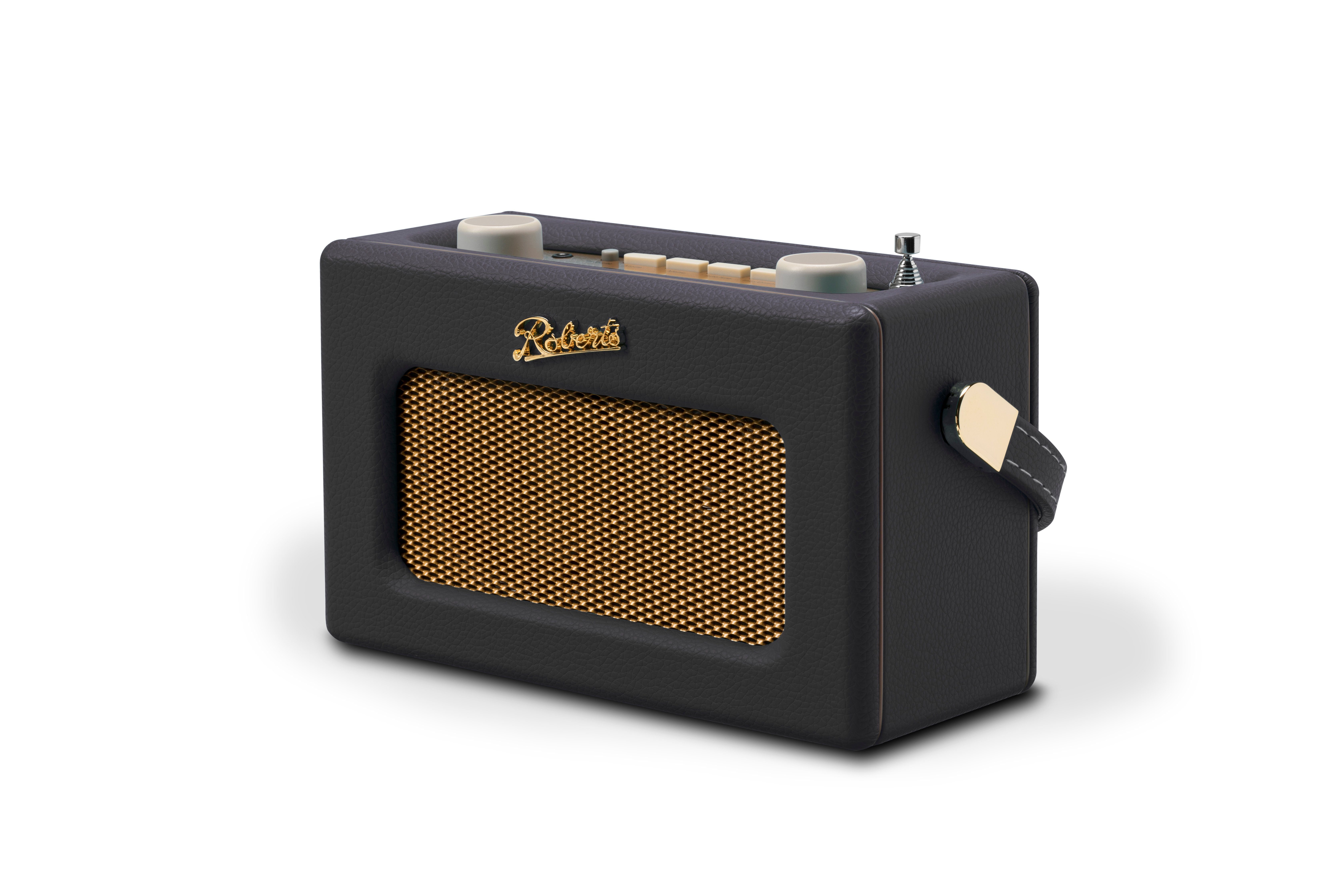 ROBERTS Revival Uno BT, black, tragbares DAB+/FM Radio m Digitalradio (DAB) (Digitalradio (DAB), Bluetooth, DAB, DAB+, Kopfhöreranschluss)