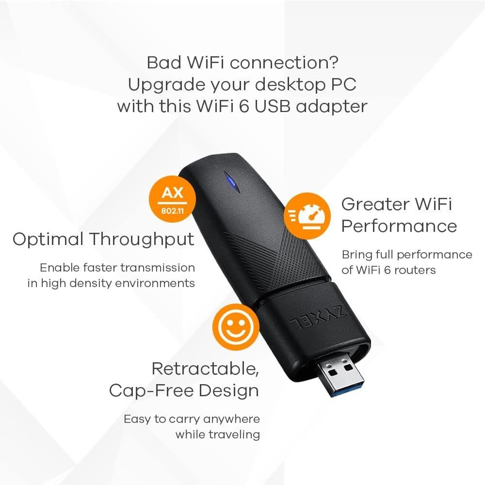 AX1800 NWD7605 Zyxel WLAN-Adapter