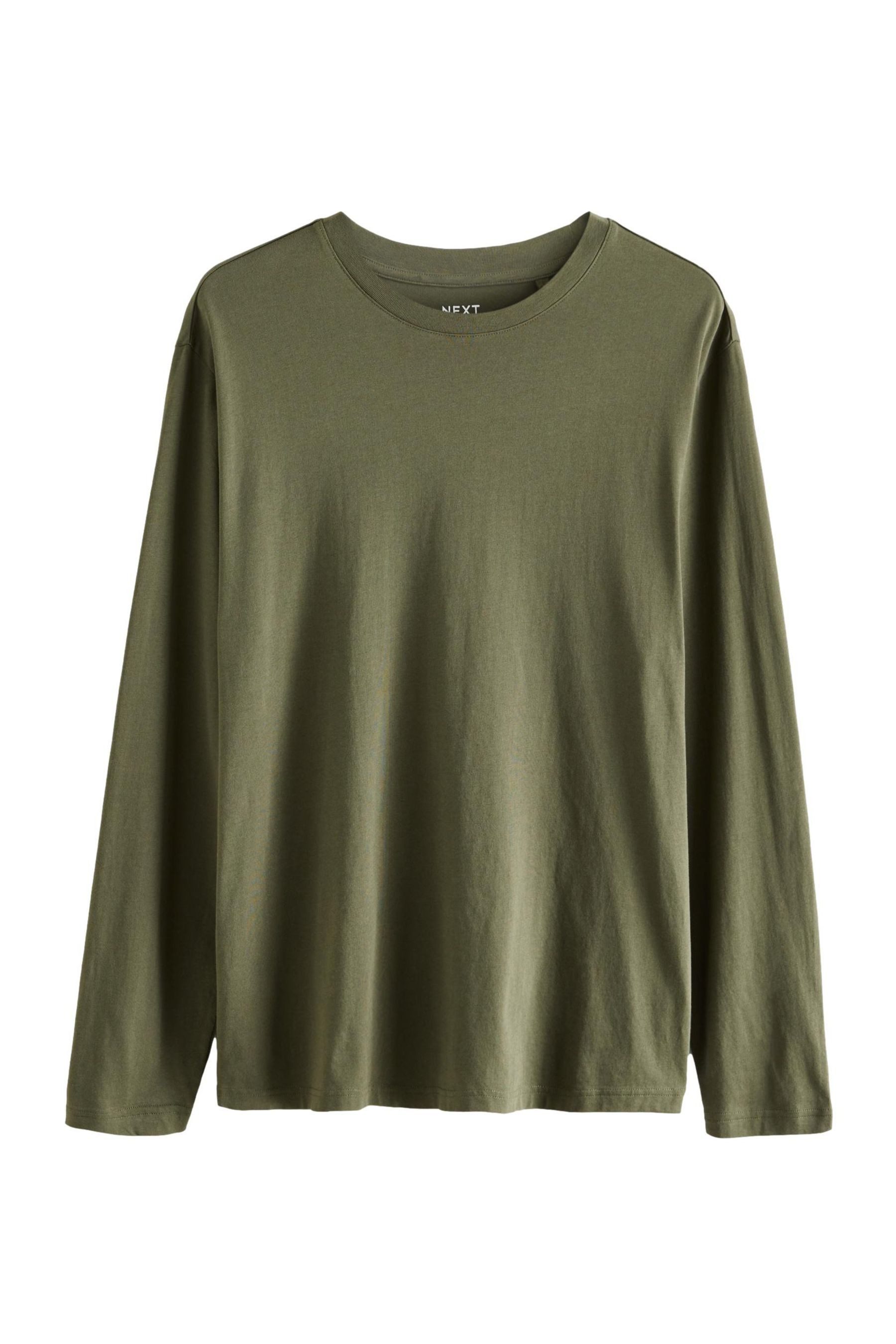 Next Langarmshirt Rundhalsshirt – Regular Fit günstig online kaufen