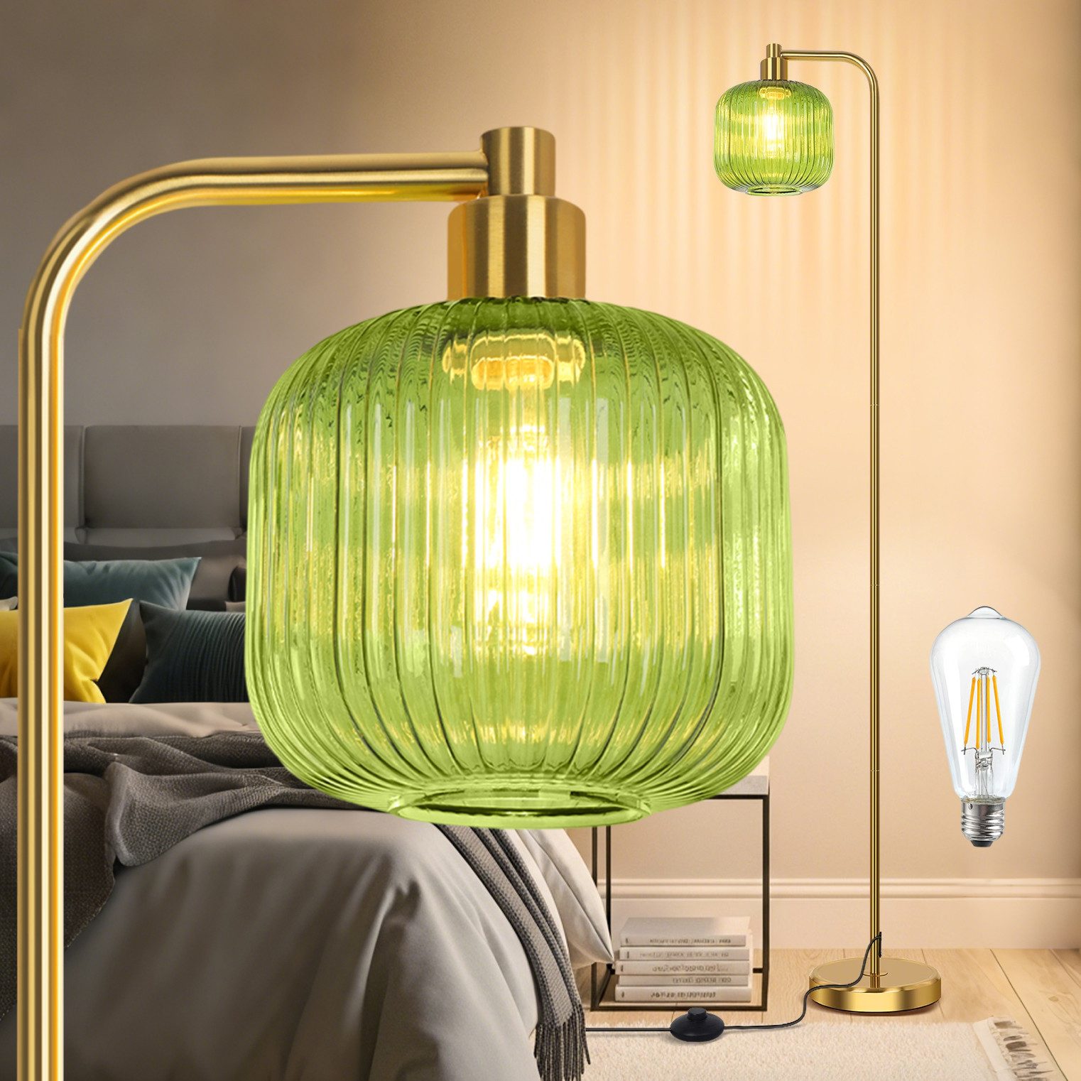 LMaxhome Stehlampe LED Modren Stehleuchte mit günstig online kaufen