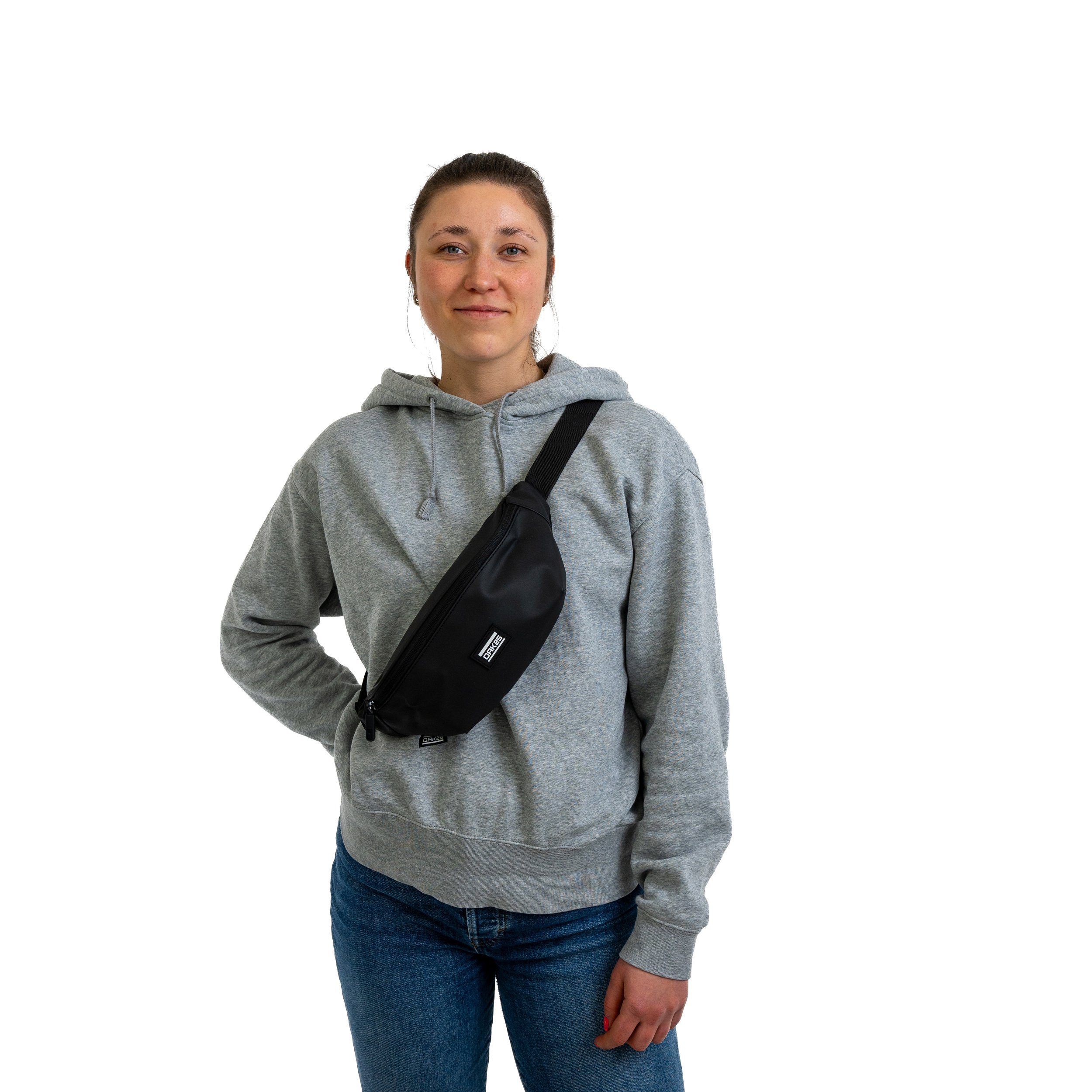 OAK25 Gürteltasche Everyday Sling Gürteltasche Damen Herren Hip Bag (1-tlg), Wasserabweisend