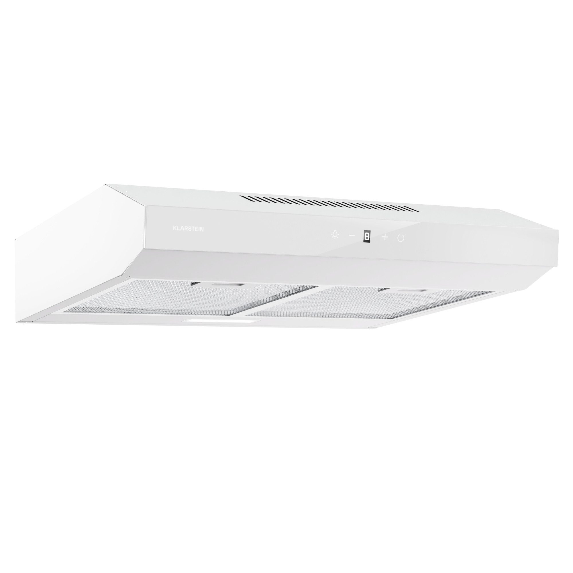 Klarstein Deckenhaube Contempo Neo 60 Contempo Neo 60, Dunstabzugshaube Unterbauhaube Abluft Umluft LED