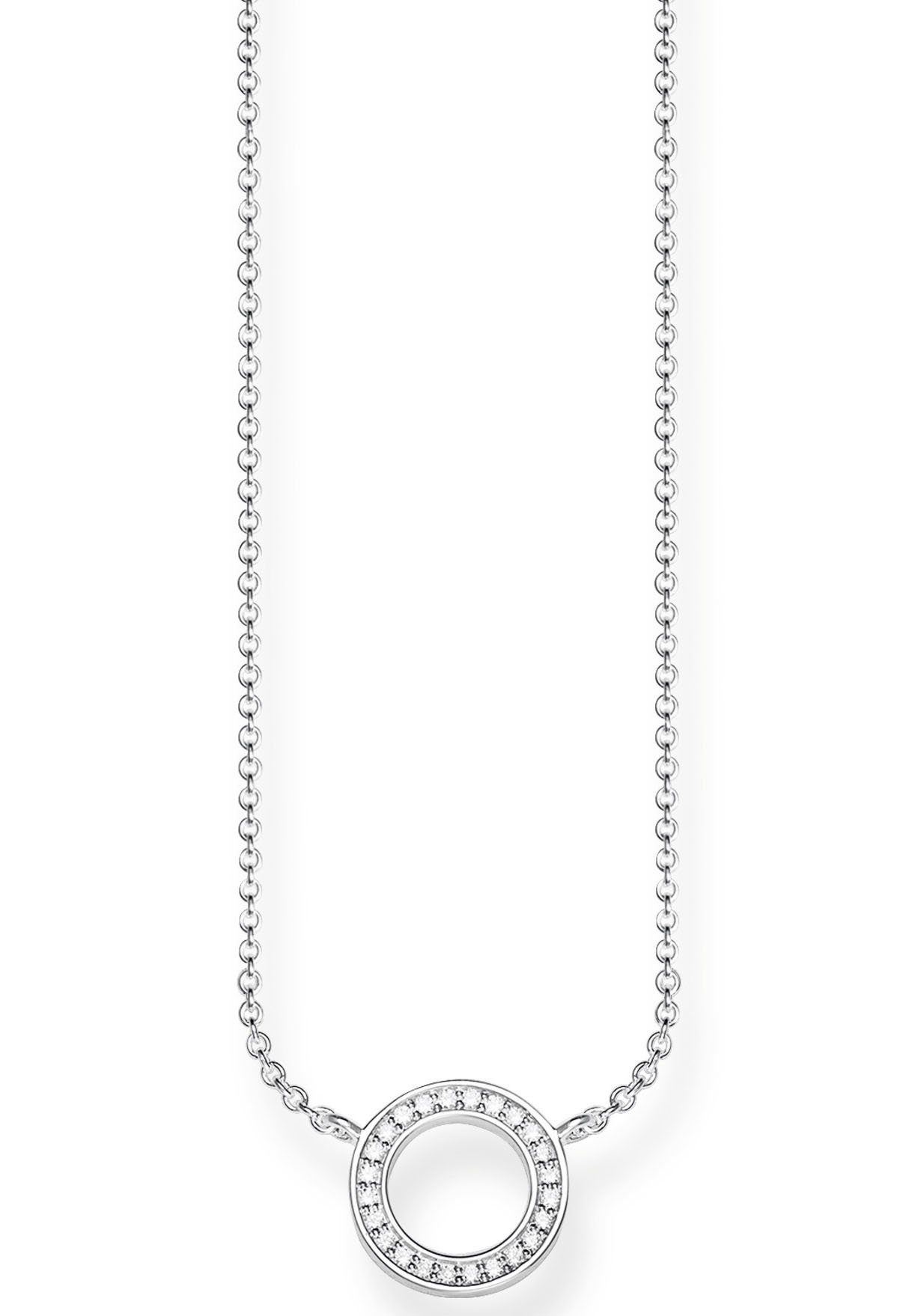 THOMAS SABO Kette mit Anhänger Kreis Kl...