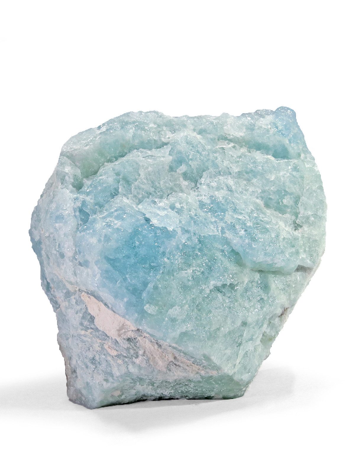 StoneTrip Mineralstein Aquamarin mit gesägter Standfläche, Unikat