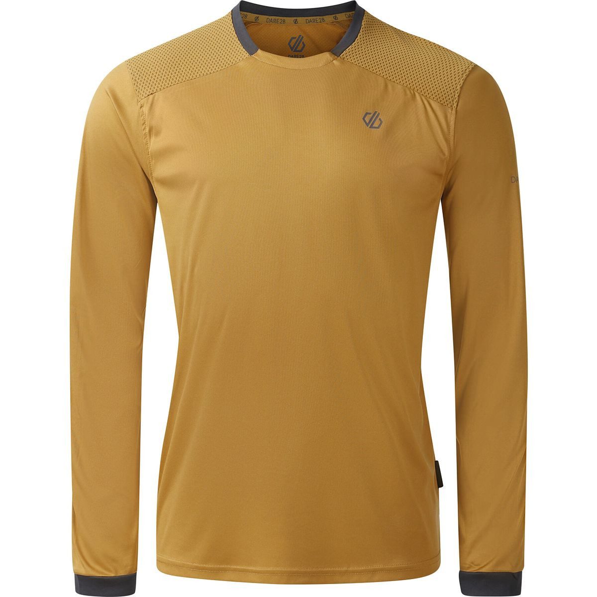 Dare2b Radtrikot Trkstnd Long Slv Ergonomisches Herren-Fahrradtrikot mit UV-Schutz und abriebfesten