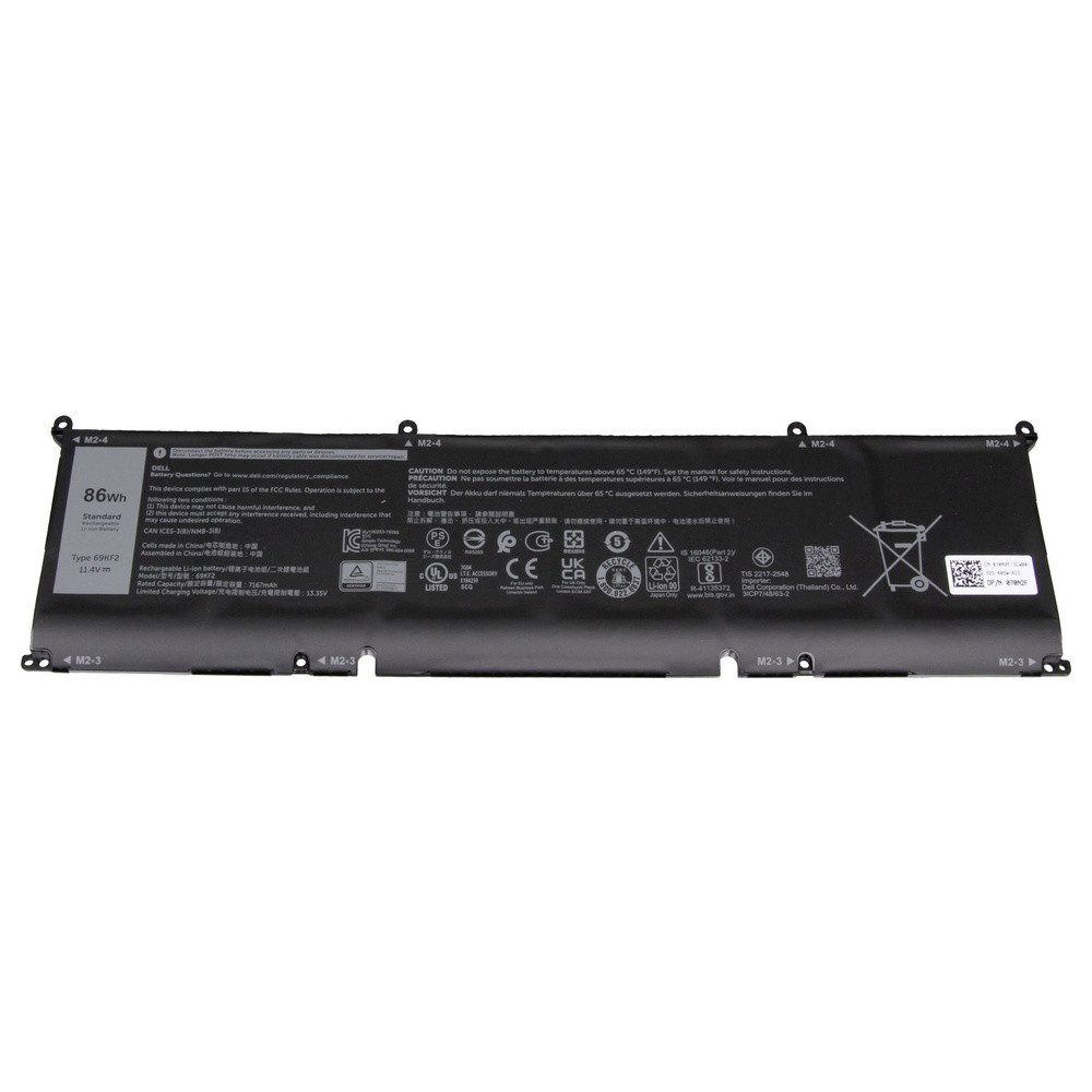 Dell Dell Notebook-Akku Akku 69KF2 11.40 V 7200 mAh Dell Laptop-Akku 7200 mAh