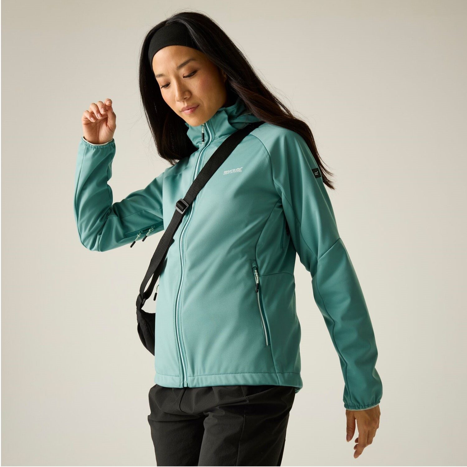 Regatta Softshelljacke Bourda mit Kapuze