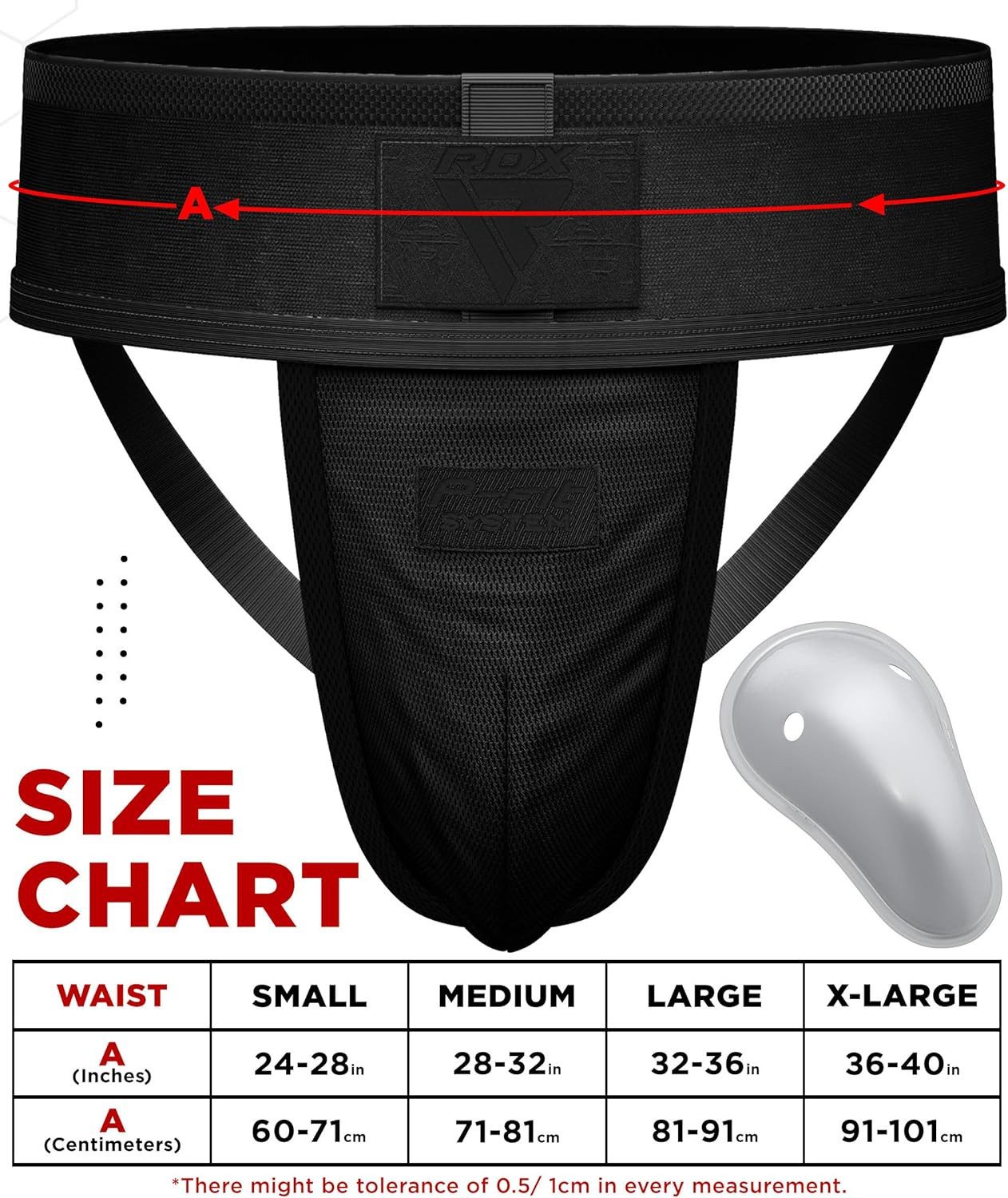 RDX Sports Tiefschutz RDX Tiefschutz Cup Herren, Boxen Kickboxen MMA Sparring Tiefschutz