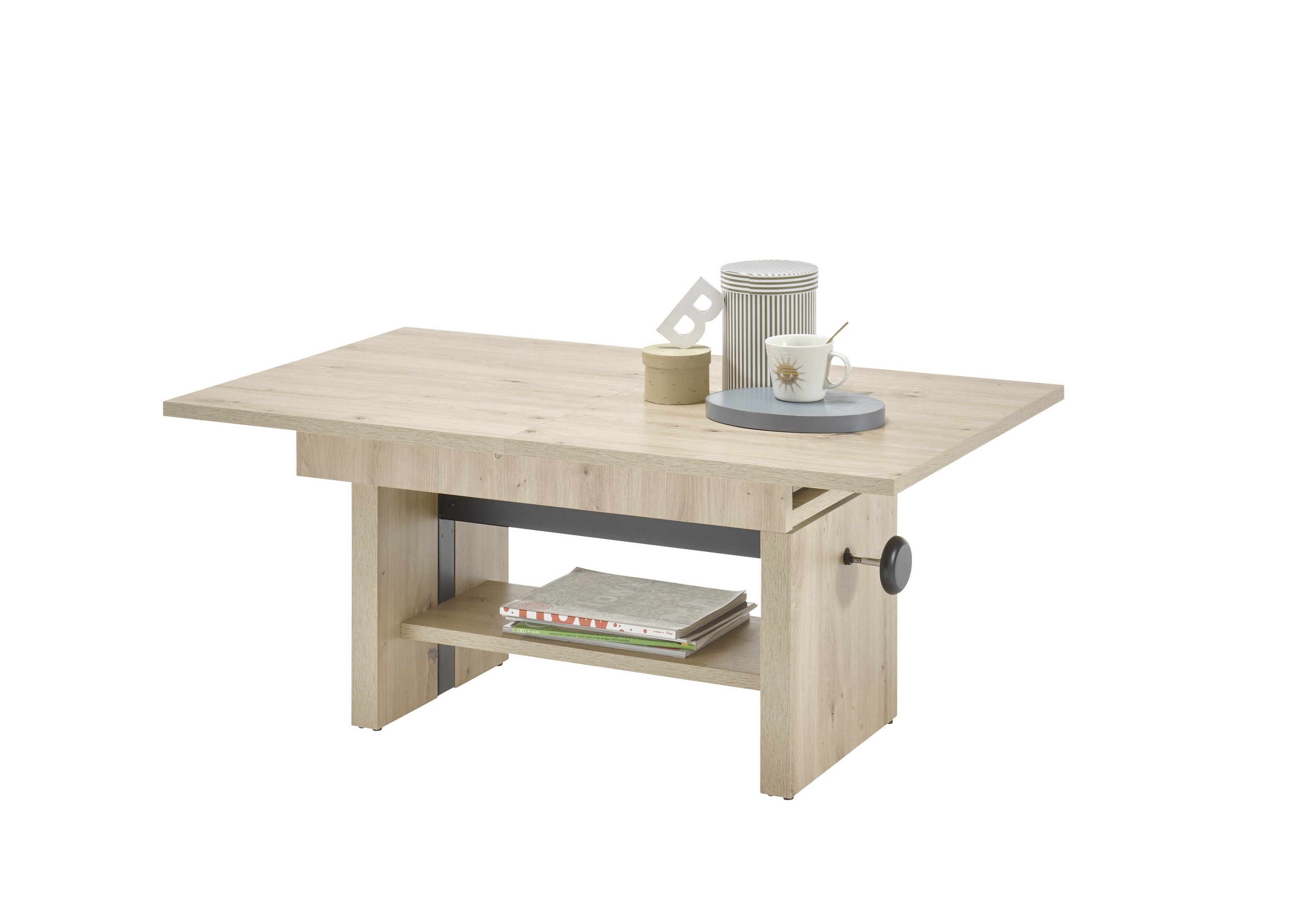 Stolkom Sp.z.o.o. Couchtisch aus Melamin in Artisan Eiche (B/H/T: 110x48x65 cm)
