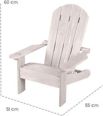 roba® Kinderstuhl Outdoorstuhl Deck Chair, aus Holz, FSC® - schützt Wald - weltweit