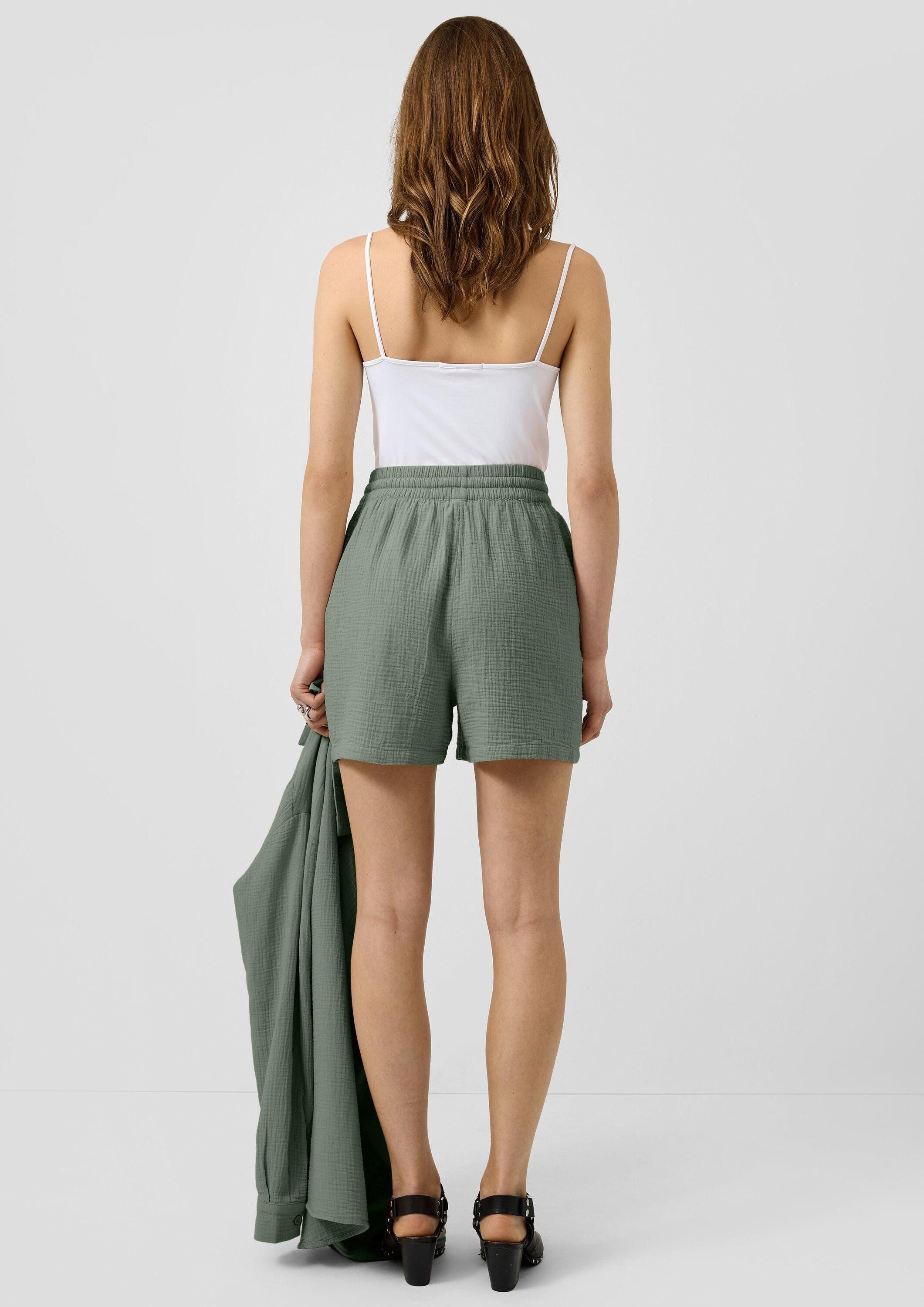 QS Shorts Hose Musselin-Shorts