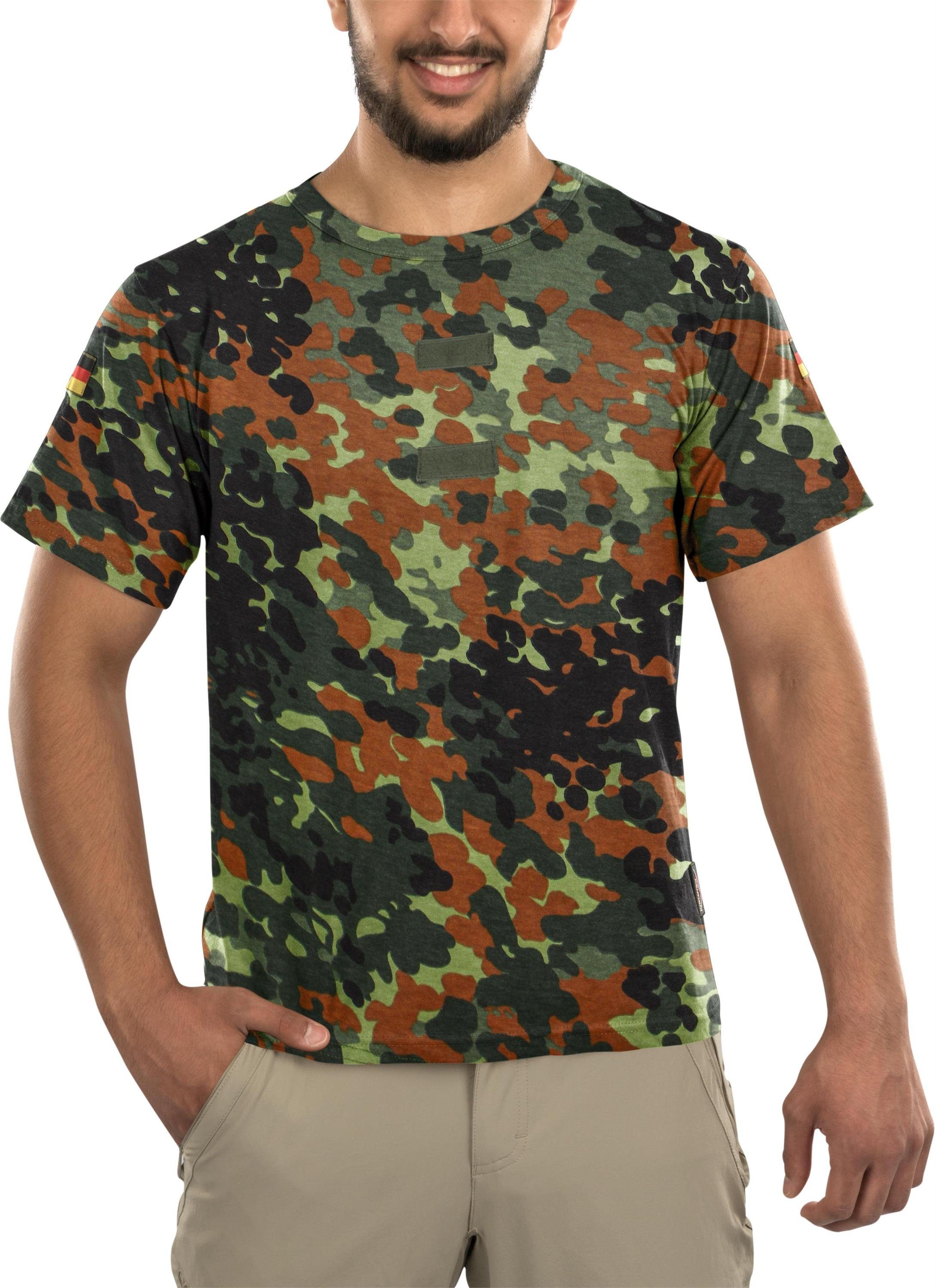 normani Kurzarmshirt Herren Tactical T-Shirt Tropen Original BW Unterhemd n günstig online kaufen