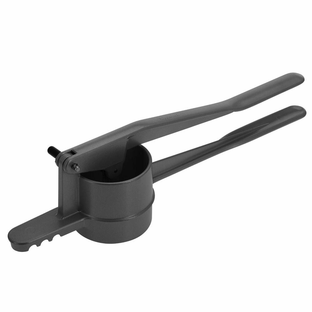 WESTMARK Spätzlereibe Spätzlepress, Rundloch, Anthrazit, Aluminium, spülmaschinengeeignet, Made in Germany
