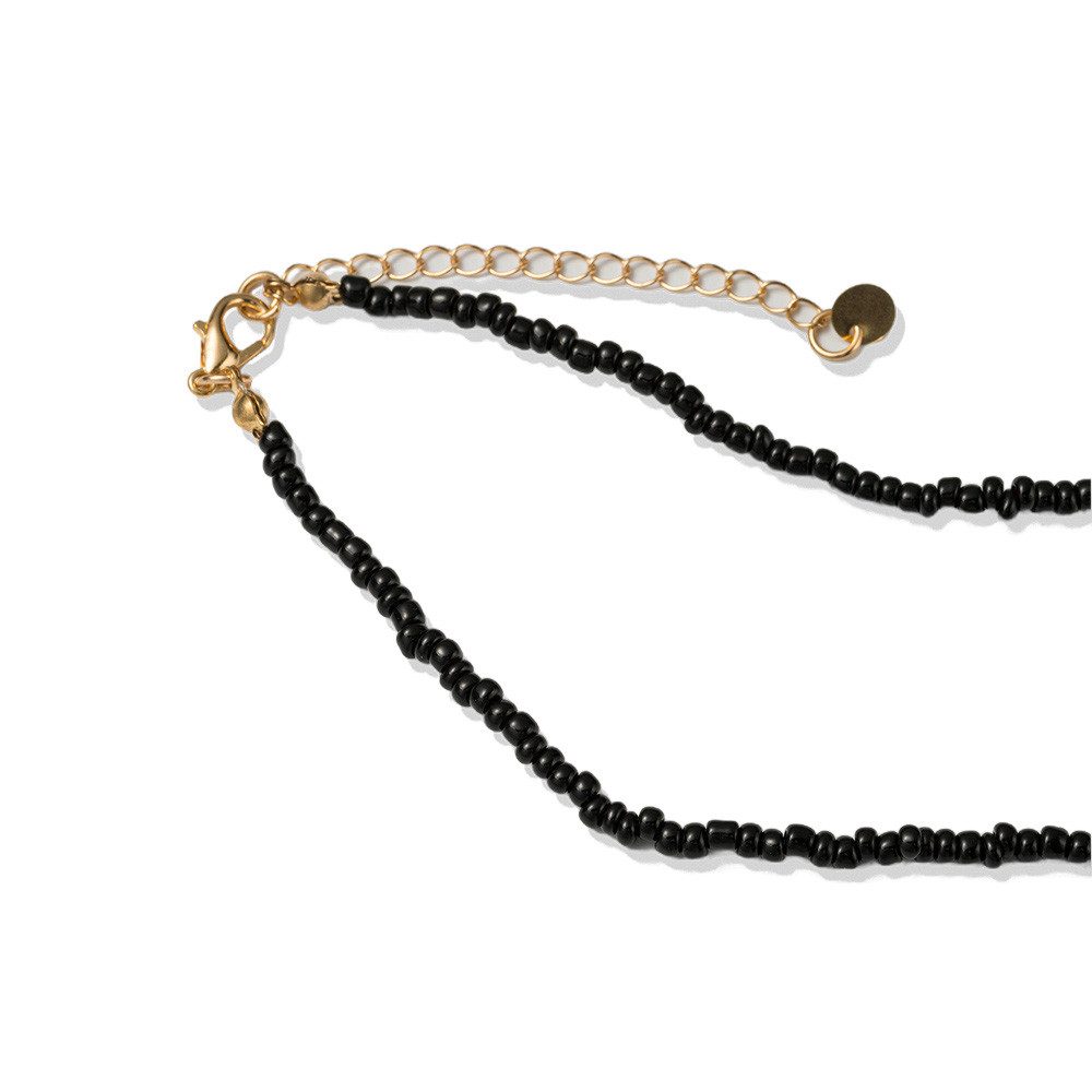 Firetti Collier Schmuck Geschenk Kupfer Halsschmuck Halskette, Made in Germany - mit Glasstein - mit Perle (synth)
