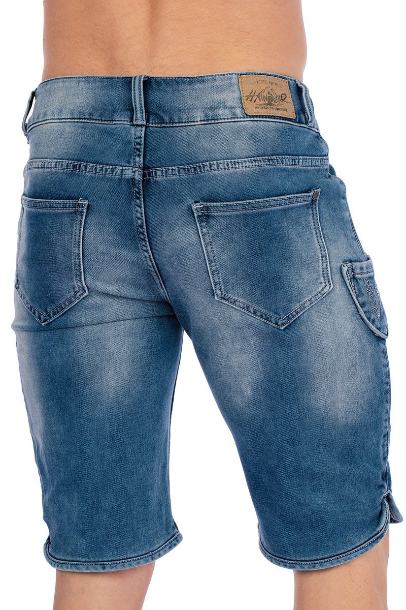 Hangowear Trachtenjeans Jeans Bermuda Herren - HECTOR - denim