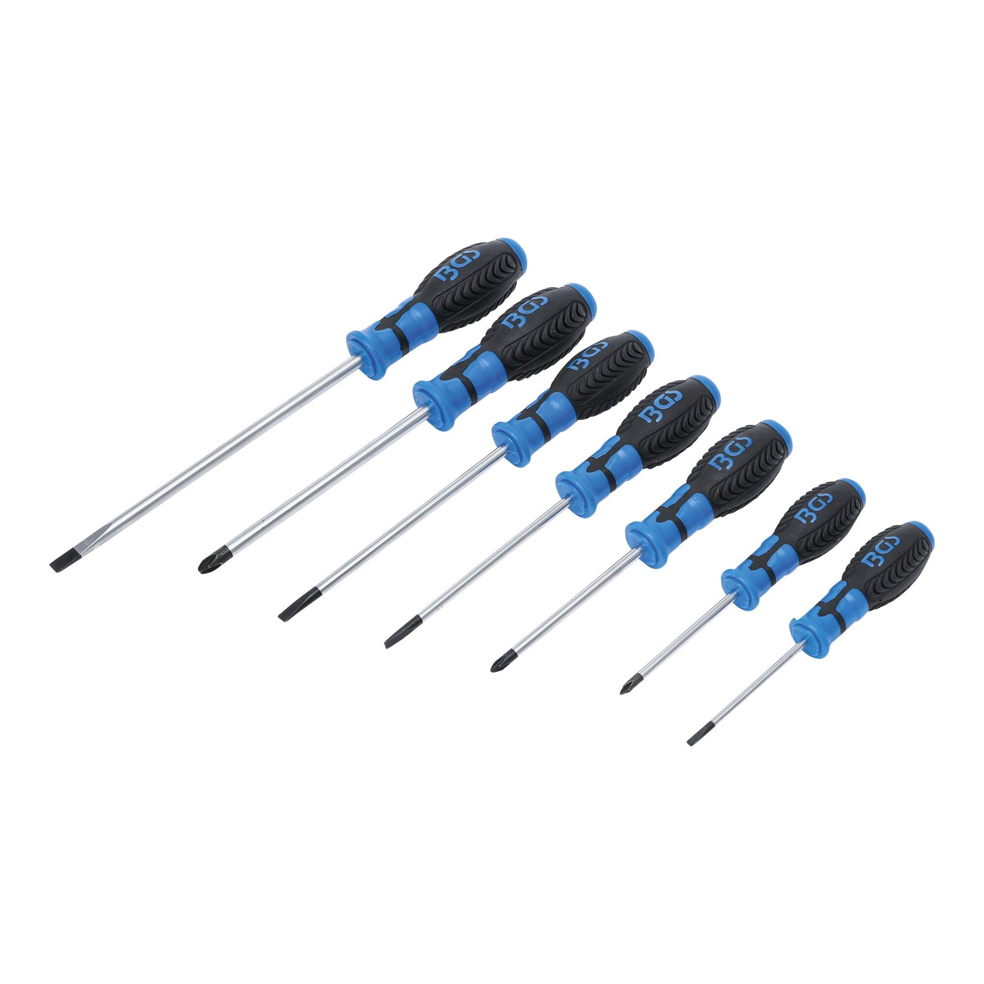 BGS technic Schraubendreher BGS Schraubendreher-Satz 7 teilig