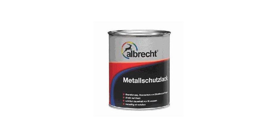 Albrecht Metallschutzlack Albrecht Metallschutzlack 375 ml silbergrau