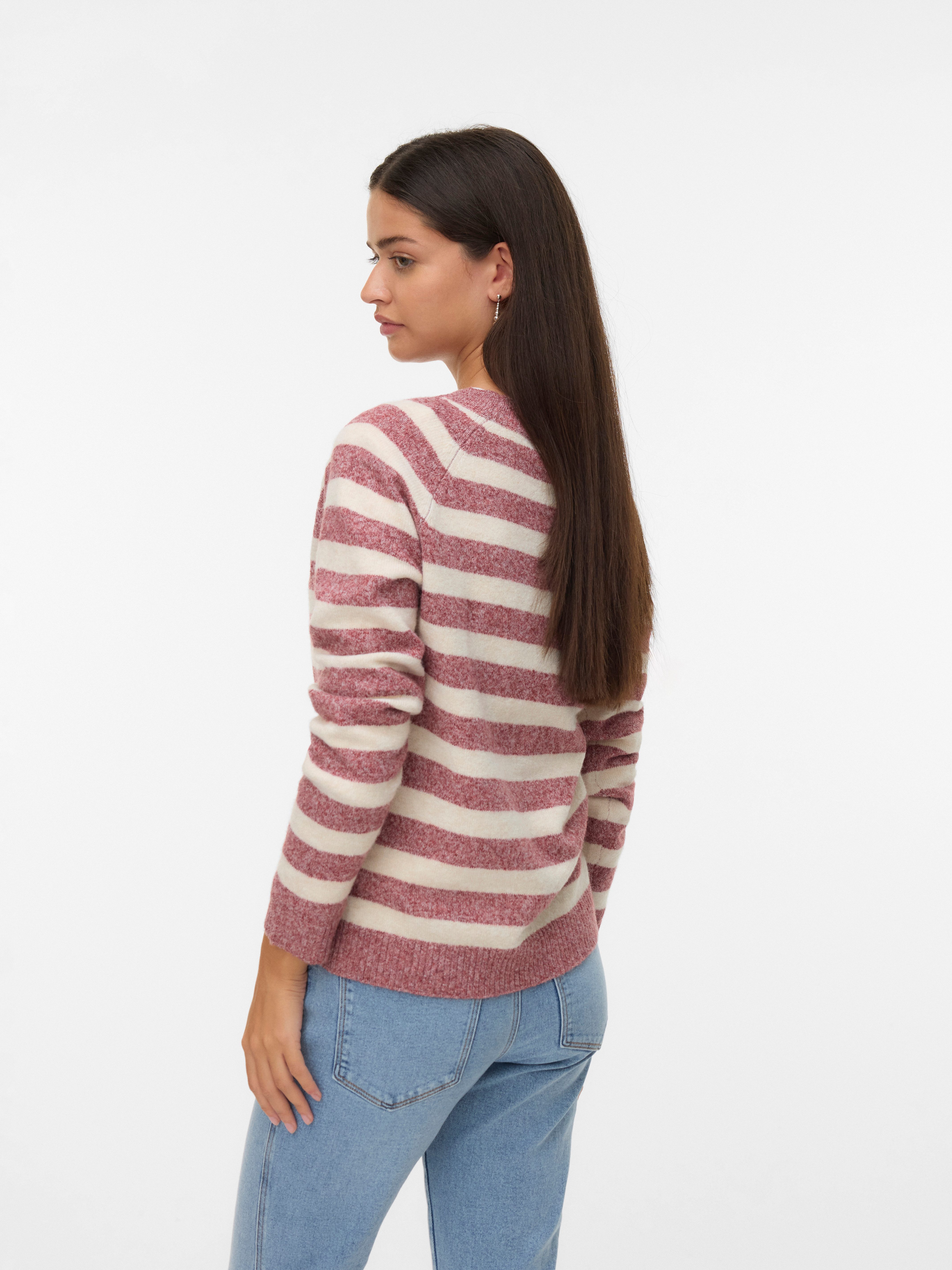Vero Moda Rundhalspullover VMDOFFY LS O-NECK günstig online kaufen