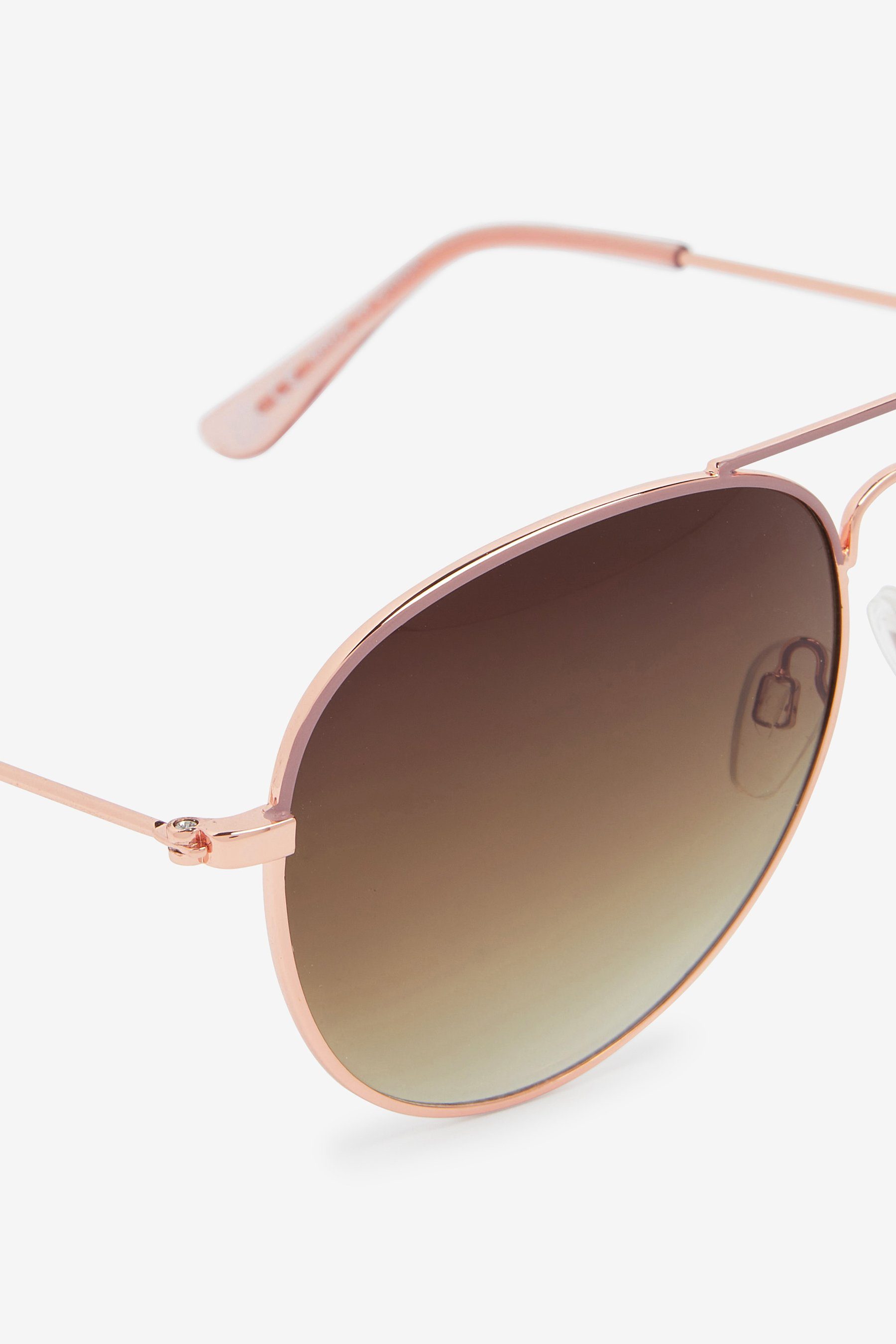 (1-St) Sonnenbrille Pilotenbrille Klassische Pink Next