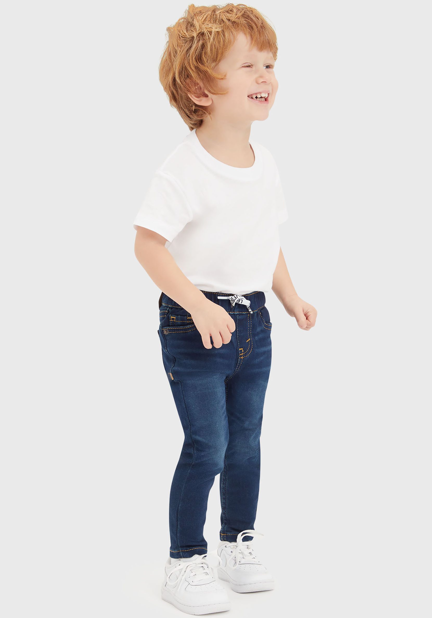 Levi's® Kids Schlupfjeans LVB SKINNY DOBBY PULL ON PANTS for Baby BOYS
