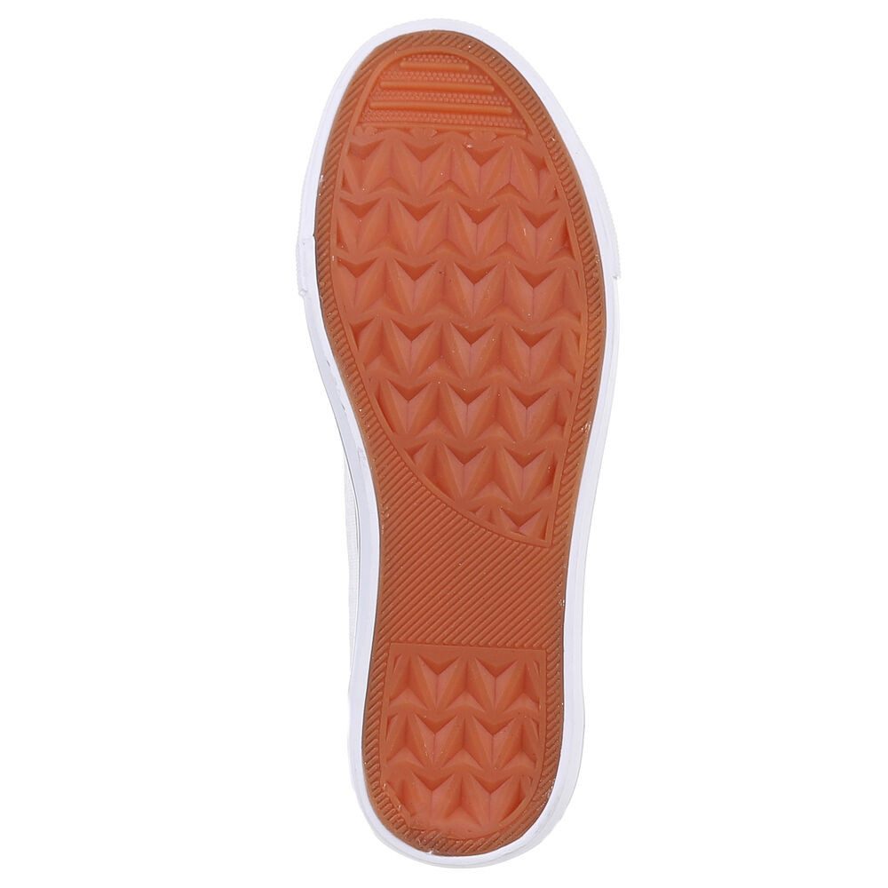Ital-Design Bequeme Freizeit Sneaker für Damen und Herren Sneaker (89091951) Flach Sneakers Low in Weiß