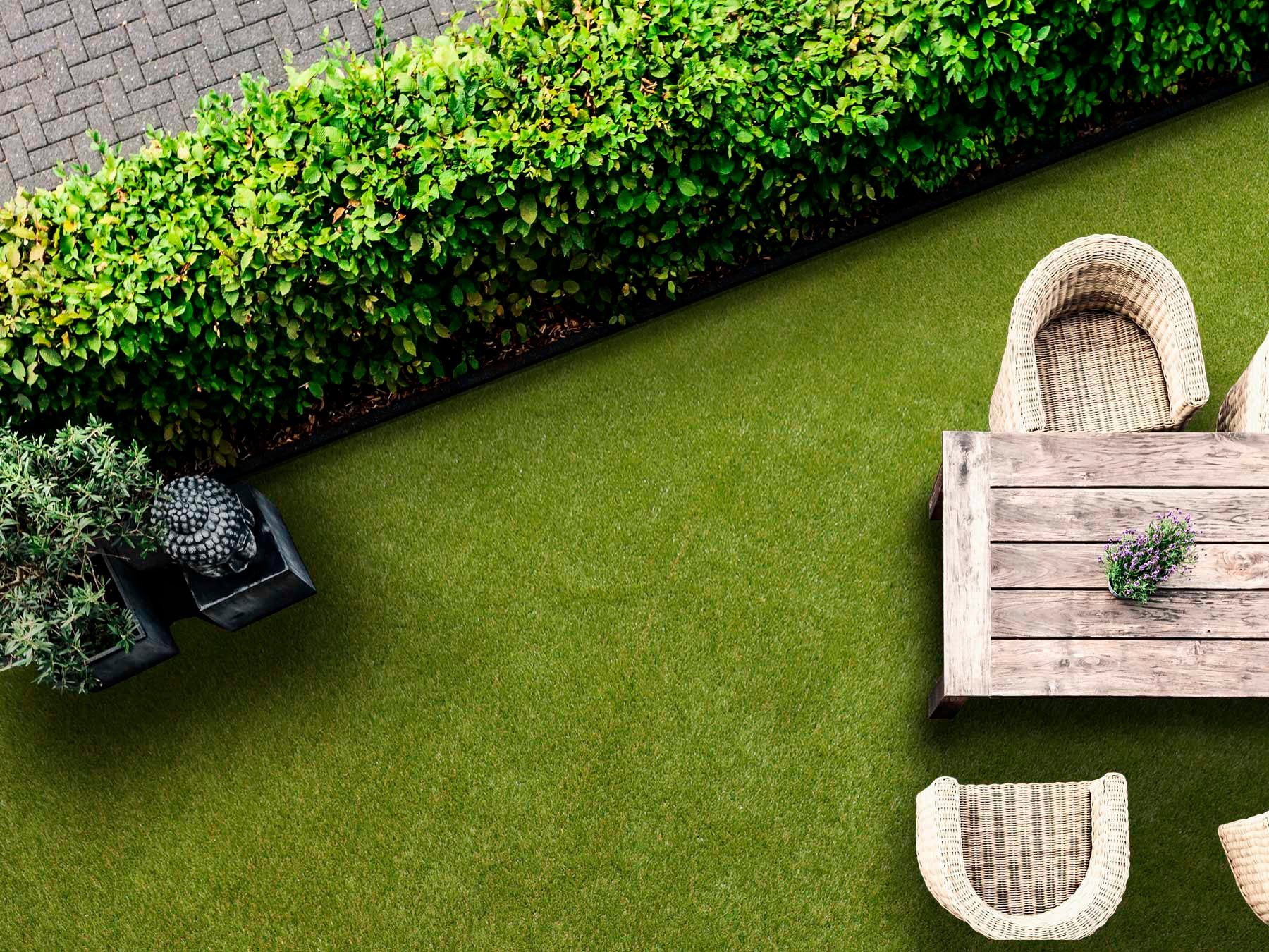 Primaflor-Ideen in Textil Kunstrasen COLORADO, Gesamthöhe 30 mm, rechteckig, natürliche Optik, mit Drainagefunktion, ideal für Balkon & Terrasse