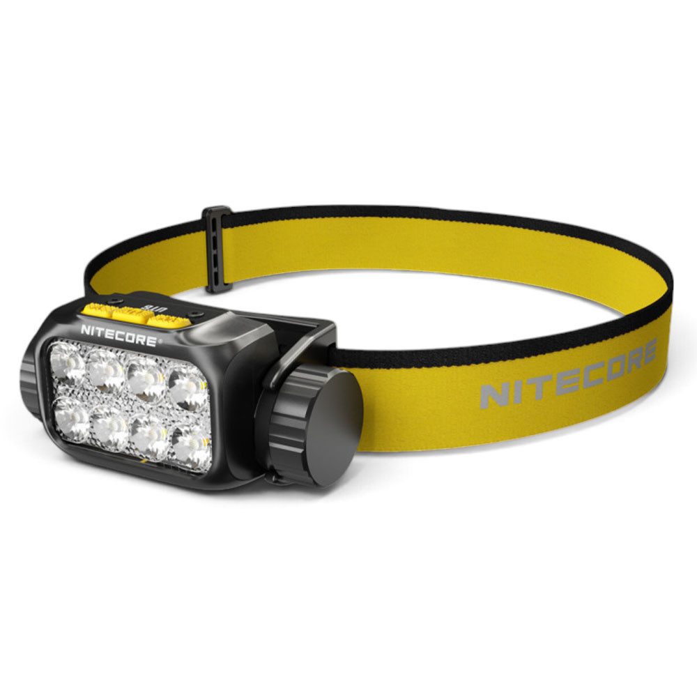 Nitecore LED Stirnlampe UT6 MCT LED-Stirnlampe 1600 Lumen Schwarz, Farbtemperatur einstellbar, einstellbare Lichtfarbe