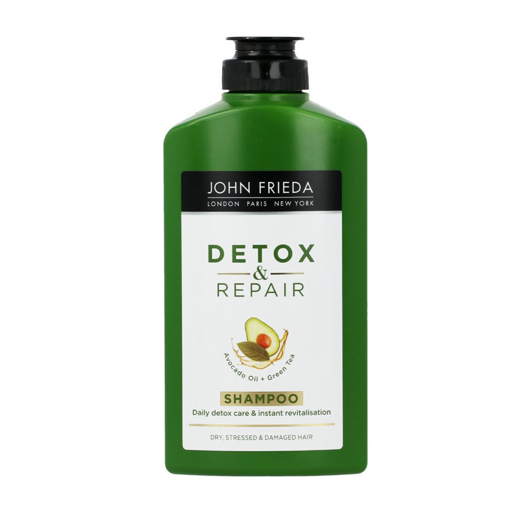 John Frieda Trockenshampoo Detox & Repair Avocado-Öl-Haar-Trockenshampoo zum Reparieren 250 ml