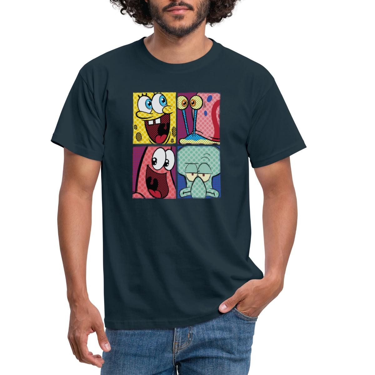 Spreadshirt T-Shirt SpongeBob Schwammkopf Patrick Gary günstig online kaufen