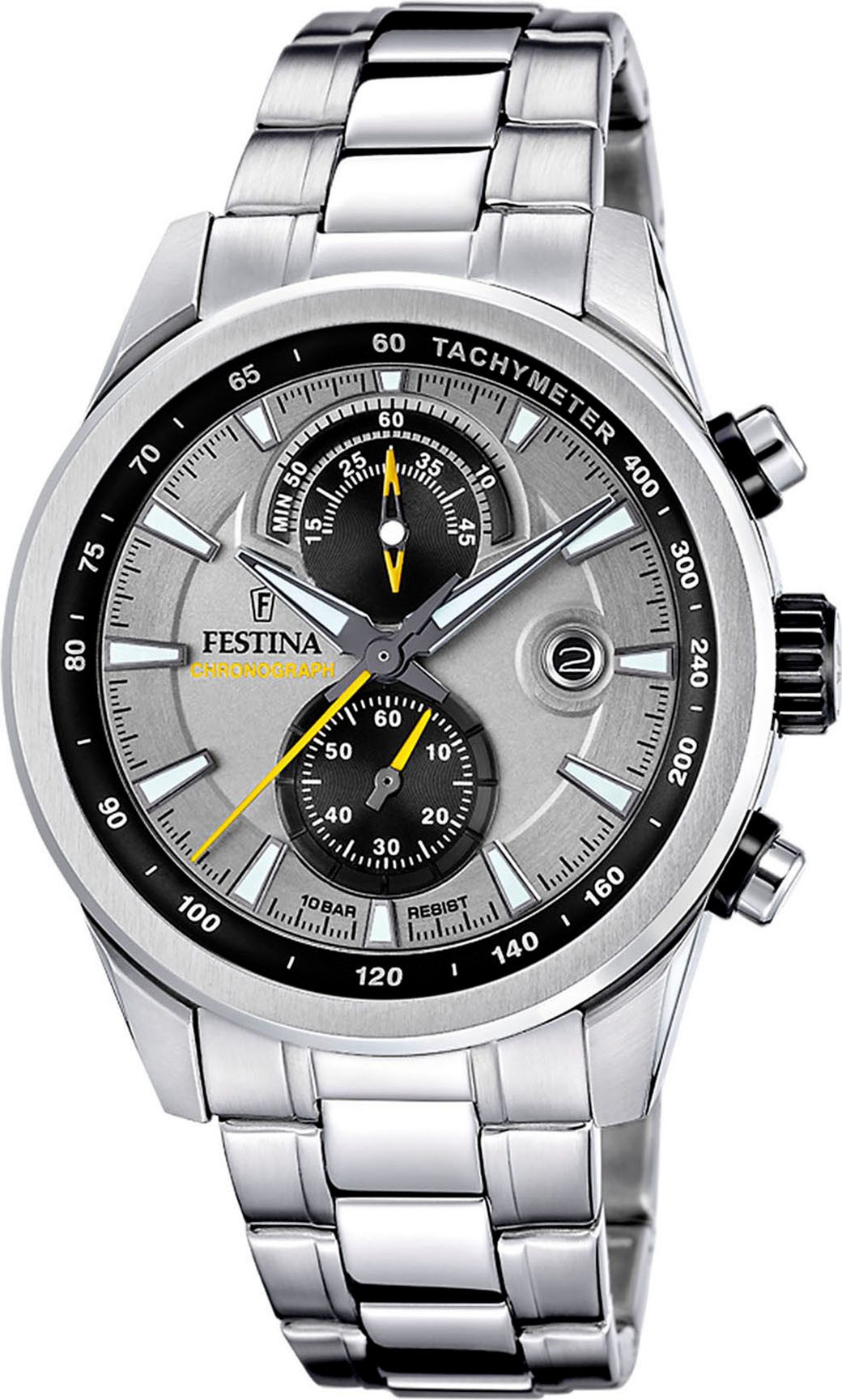 Festina Chronograph Timeless Chronograph F20694/4, Quarzuhr, günstig online kaufen