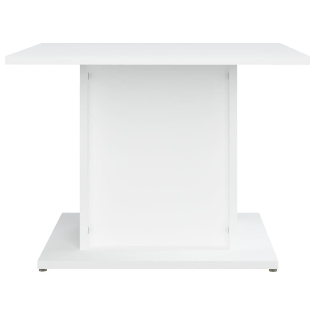 cm vidaXL Weiß Couchtisch Weiß 55,5x55,5x40 Holzwerkstoff (1-St) Couchtisch | Weiß