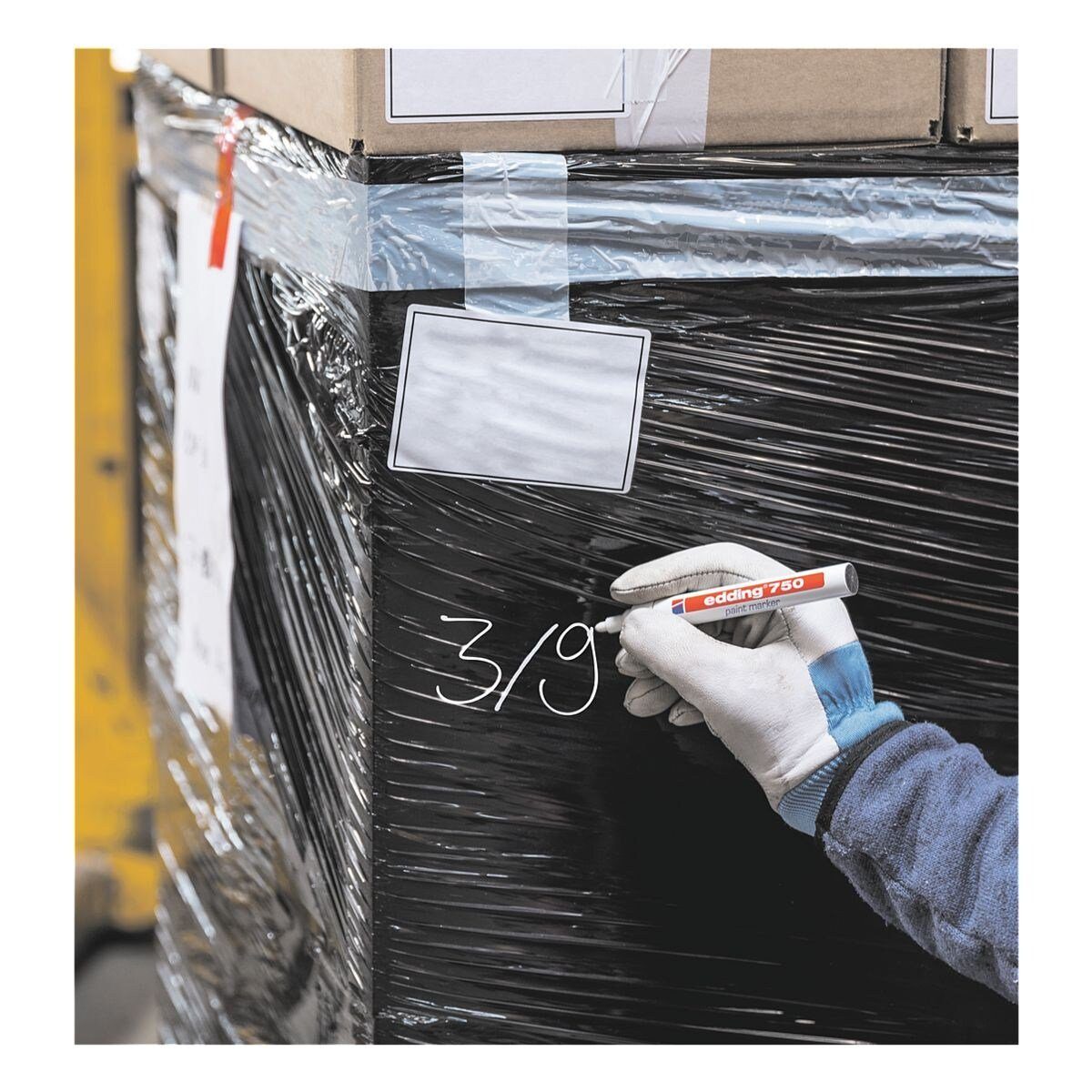 edding Lackmarker 750, (10-tlg), Strichstärke 2-4 mm, wasserfest