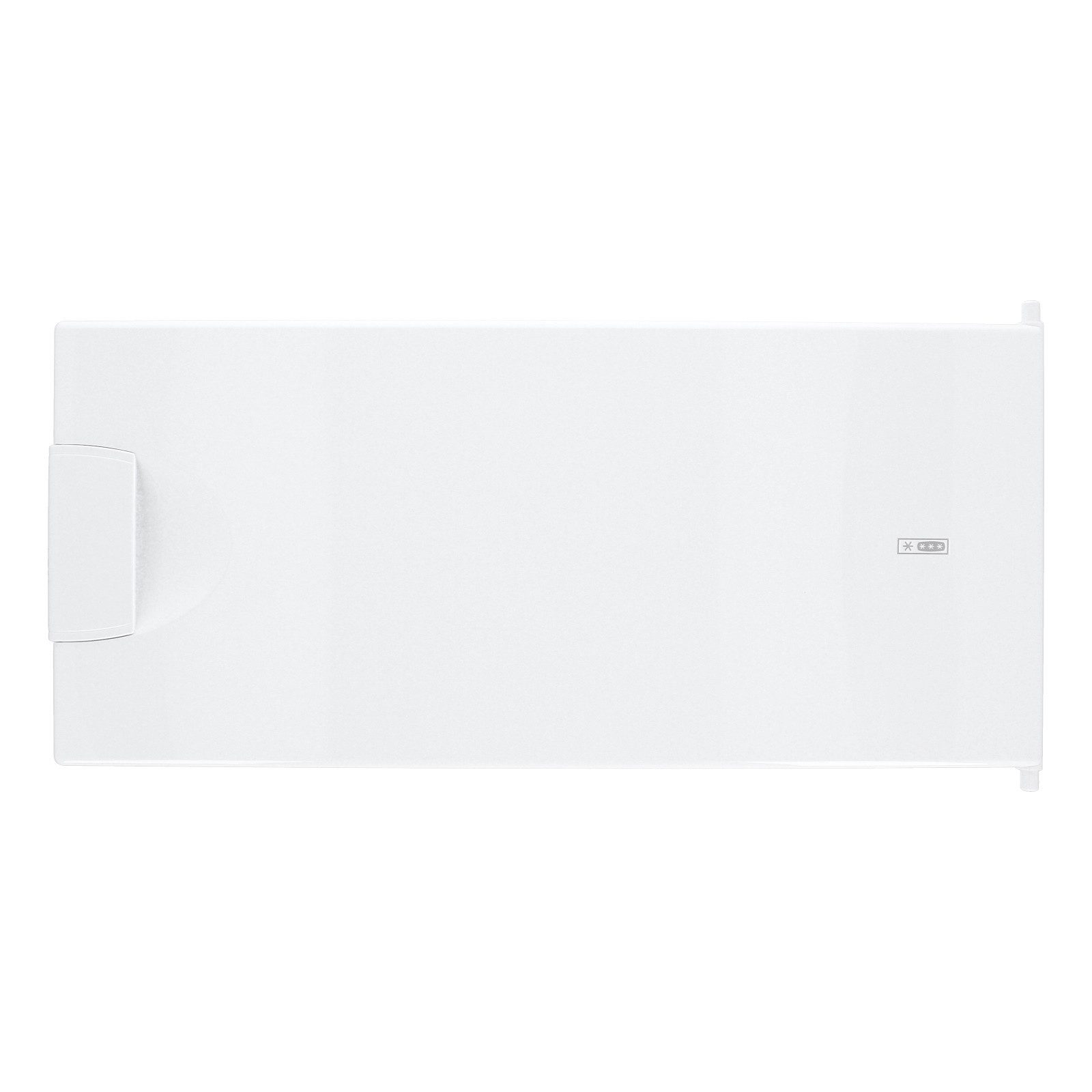 easyPART Montagezubehör Kühlschrank wie Bauknecht 481244069344 Gefrierfachtür Klappe