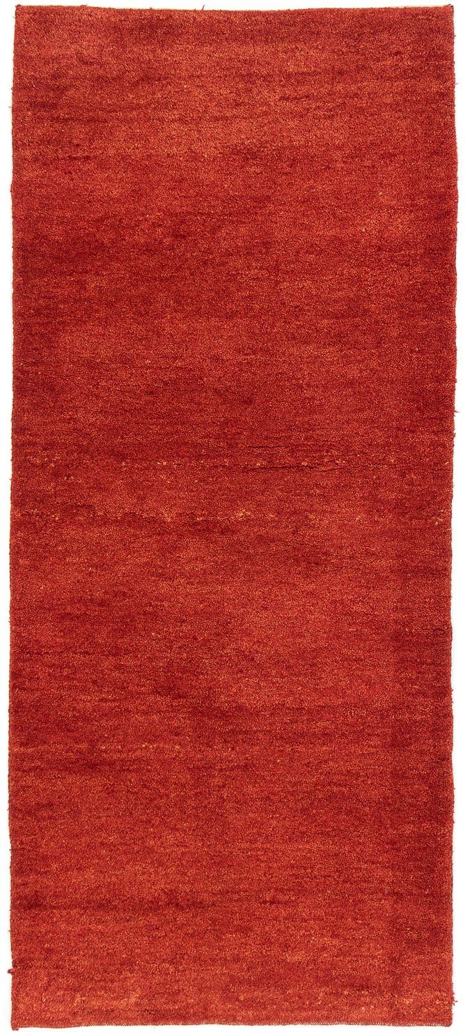 morgenland, Wollteppich handgeknüpft handgeknüpft rot, mm, Höhe: 18 Gabbeh rechteckig, Teppich