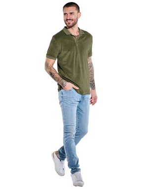 emilio adani Poloshirt Polo-Shirt aus Frottee