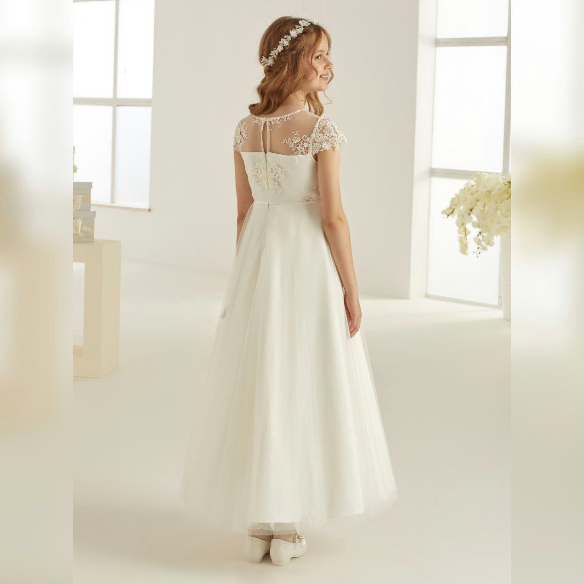 Bride Now! Partykleid Kommunionkleid Blumenmädchenkleid ME1200