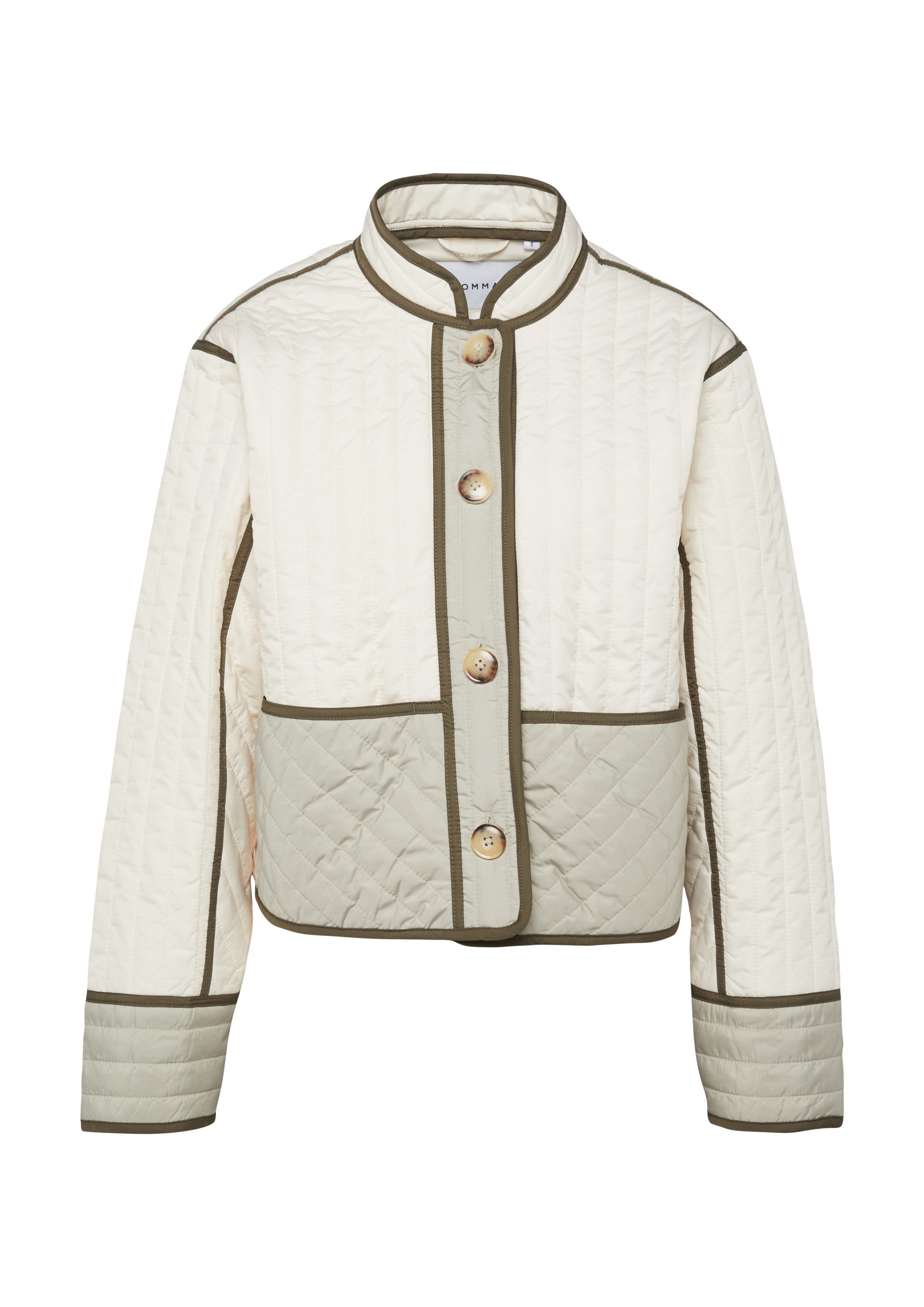 comma Funktionsjacke Outdoor-Jacke Gesteppte Jacke im Loose Fit mit Stehkra günstig online kaufen