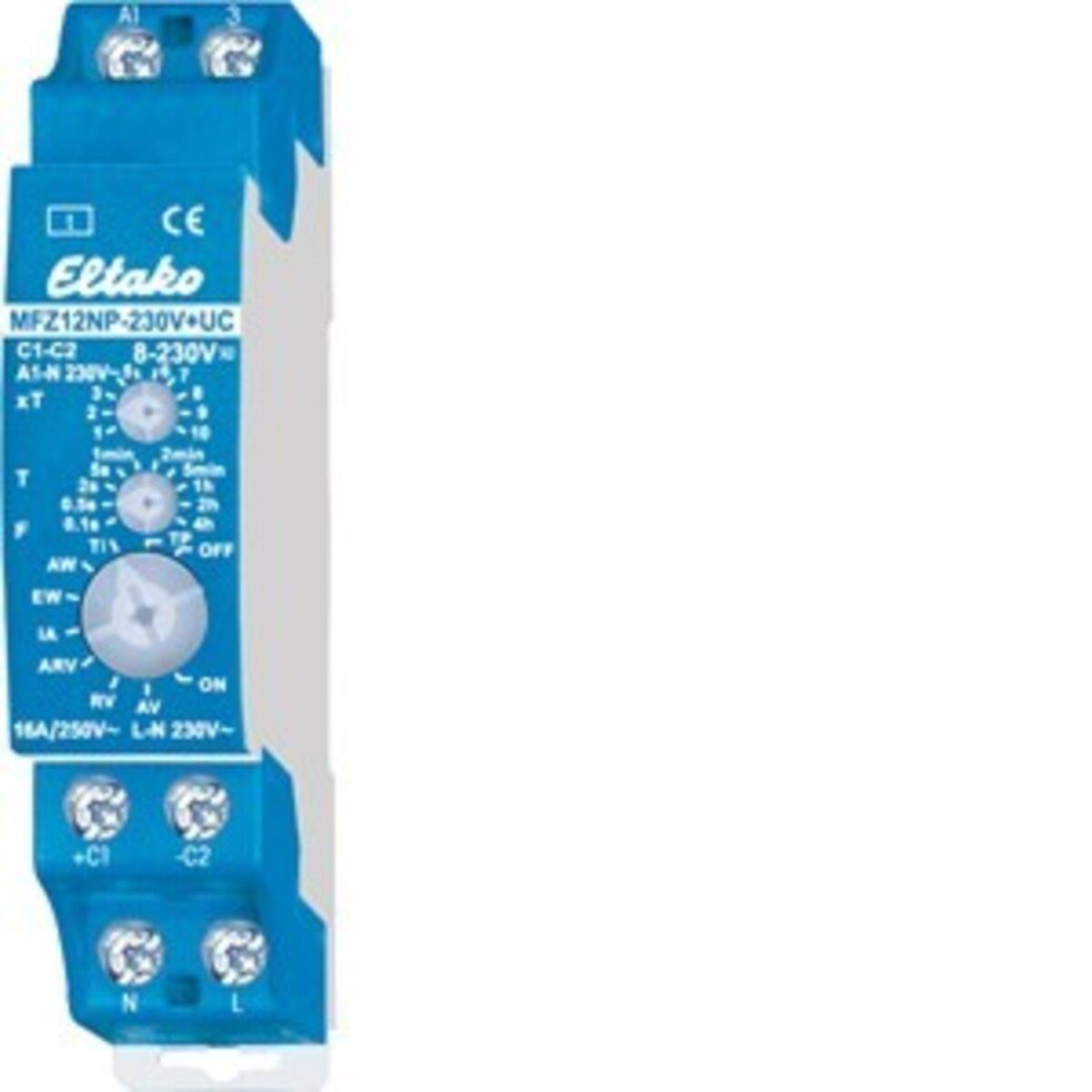 Eltako Stromstoßschalter Eltako Zeitrelais,multifunktion MFZ12NP-230V+UC