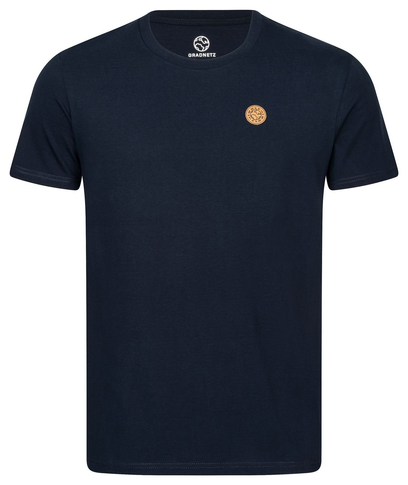 Gradnetz T-Shirt basic leather unisex 100% günstig online kaufen