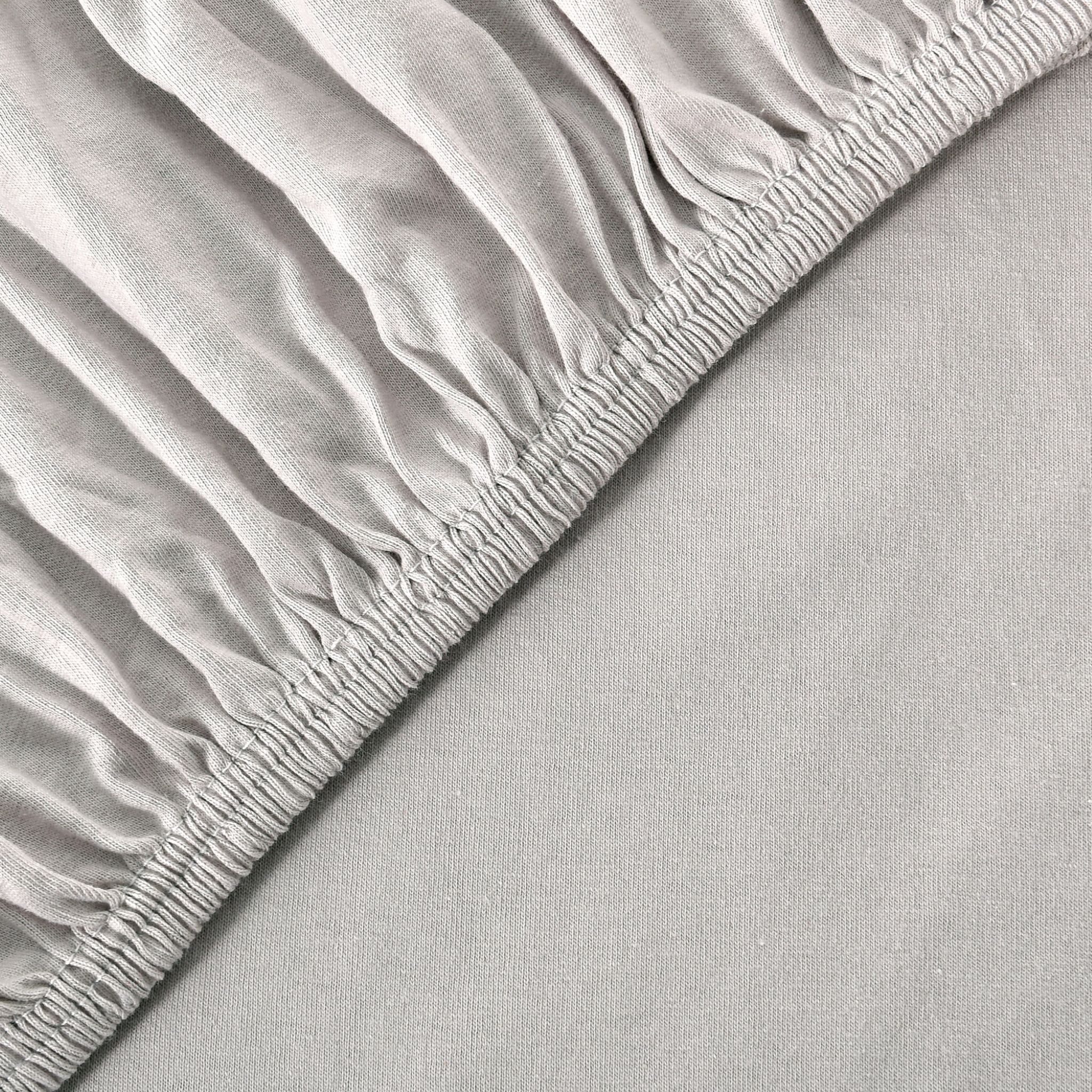 leevitex® Spannbettlaken in Übergrößen, Stoffgewicht 195 g/m², 40 cm Steghöhe, Jersey-Elasthan, Gummizug: rundum, (1 Stück), verschiedene Farben, OEKO-TEX® STANDARD 100 zertifiziert