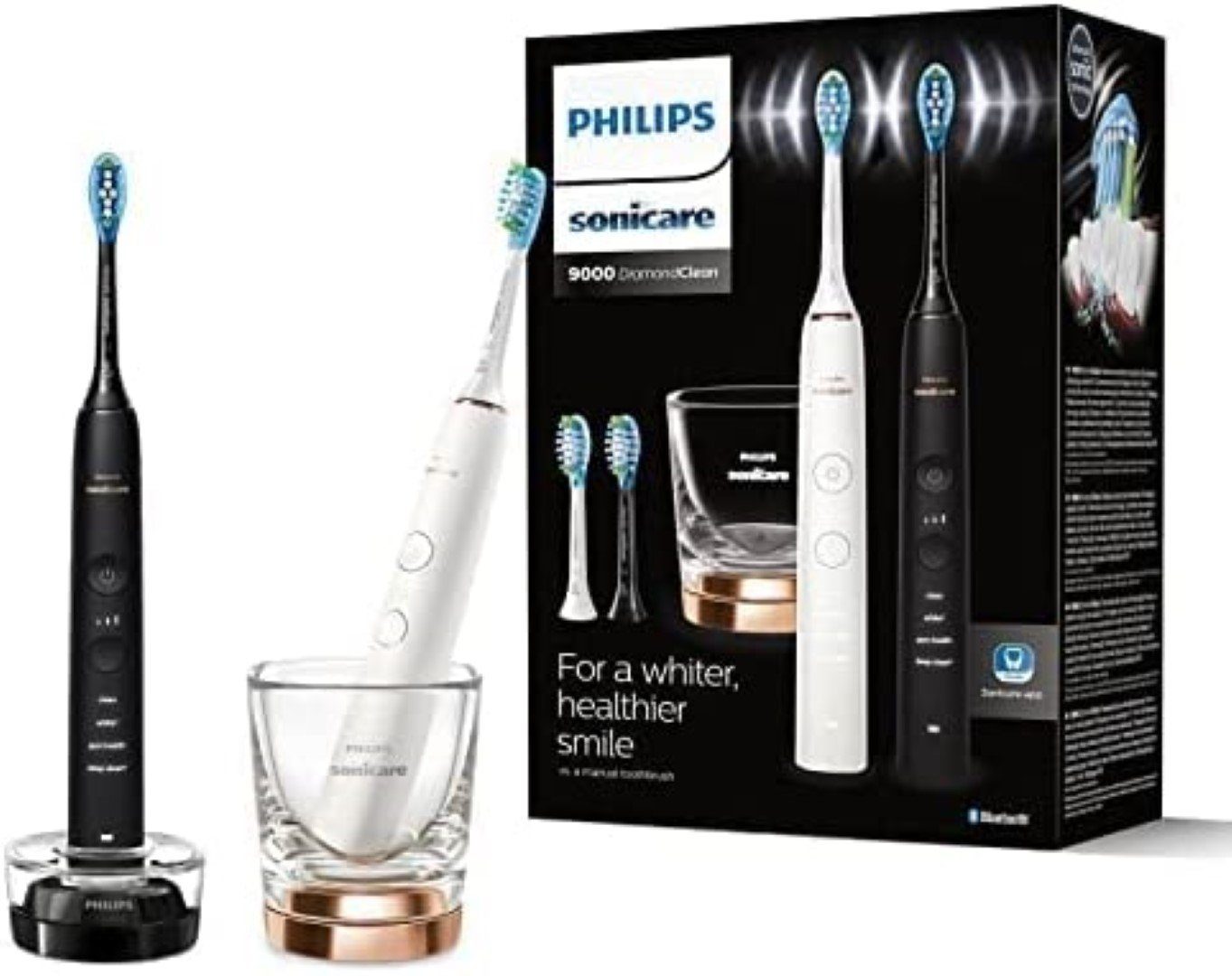 Philips Sonicare Elektrische Zahnbürste Philips HX9914/61 Sonicare DiamondClean 9000 Elekt