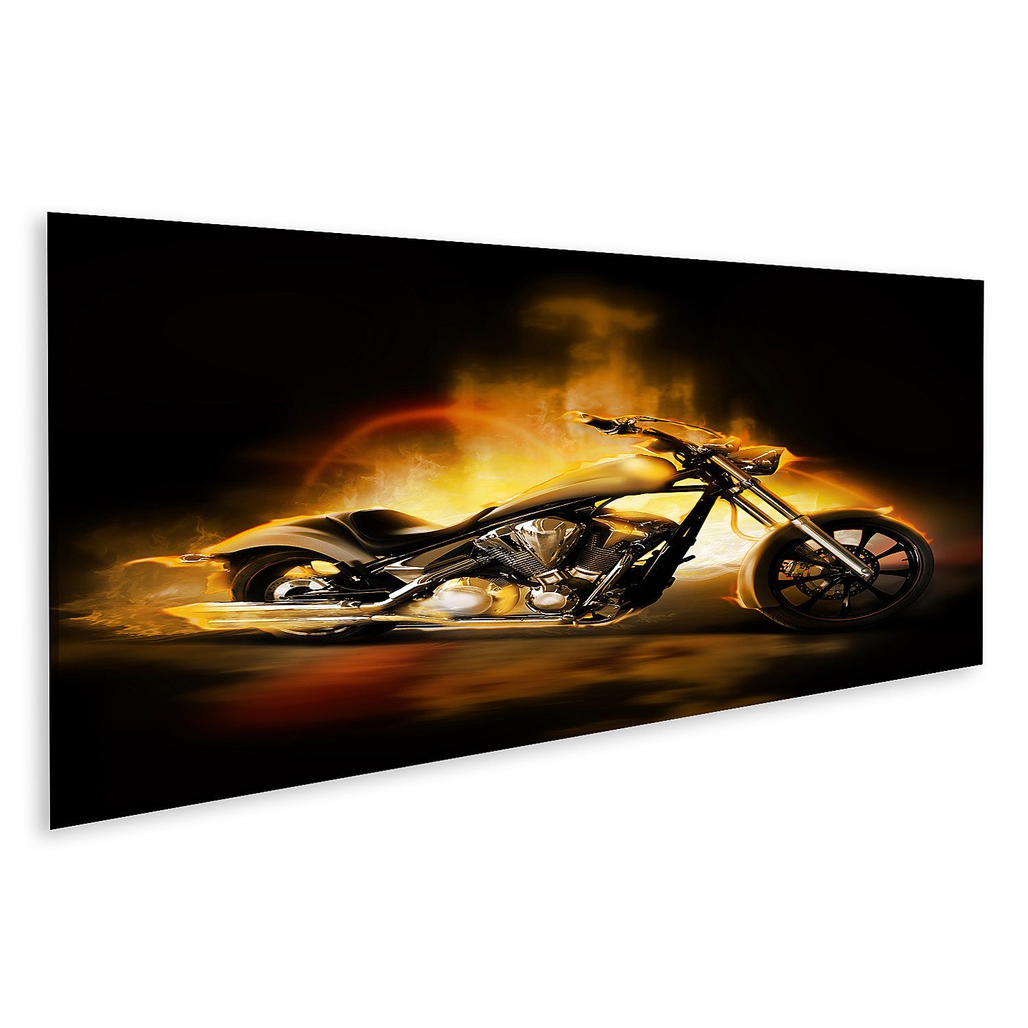 Leinwandbild Motorrad Bilder