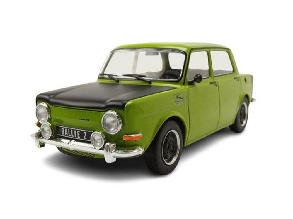 Whitebox Modellauto Simca 1000 Rallye 2 hellgrün, Maßstab 1:24