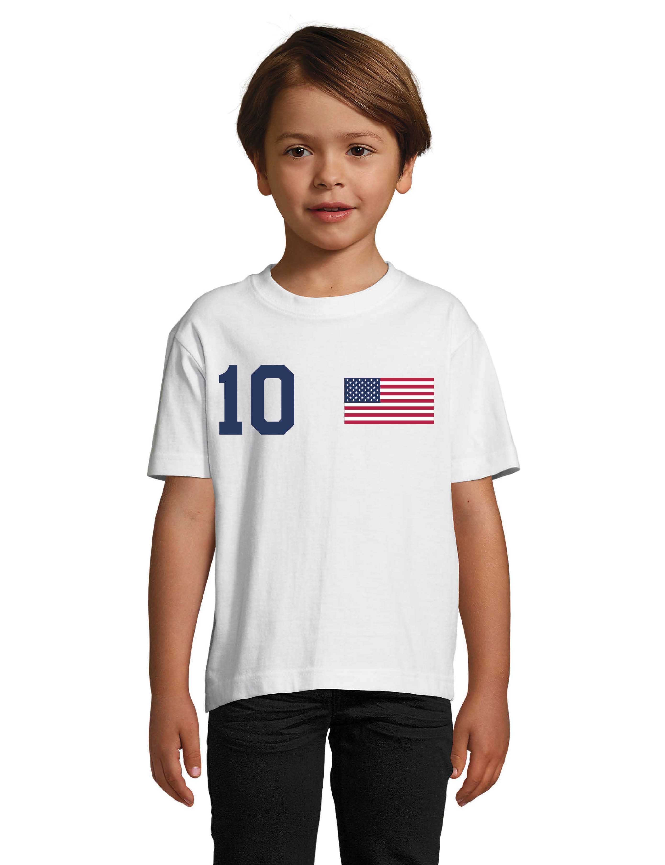 Youth Designz T-Shirt USA Kinder T-Shirt im Fußball Trikot Look WM 2026 mit trendigem Motiv