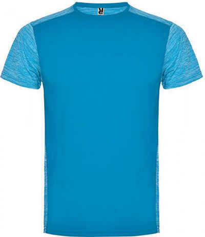Roly Rundhalsshirt Herren Zolder T-Shirt, Kombination von zwei Polyestergeweben